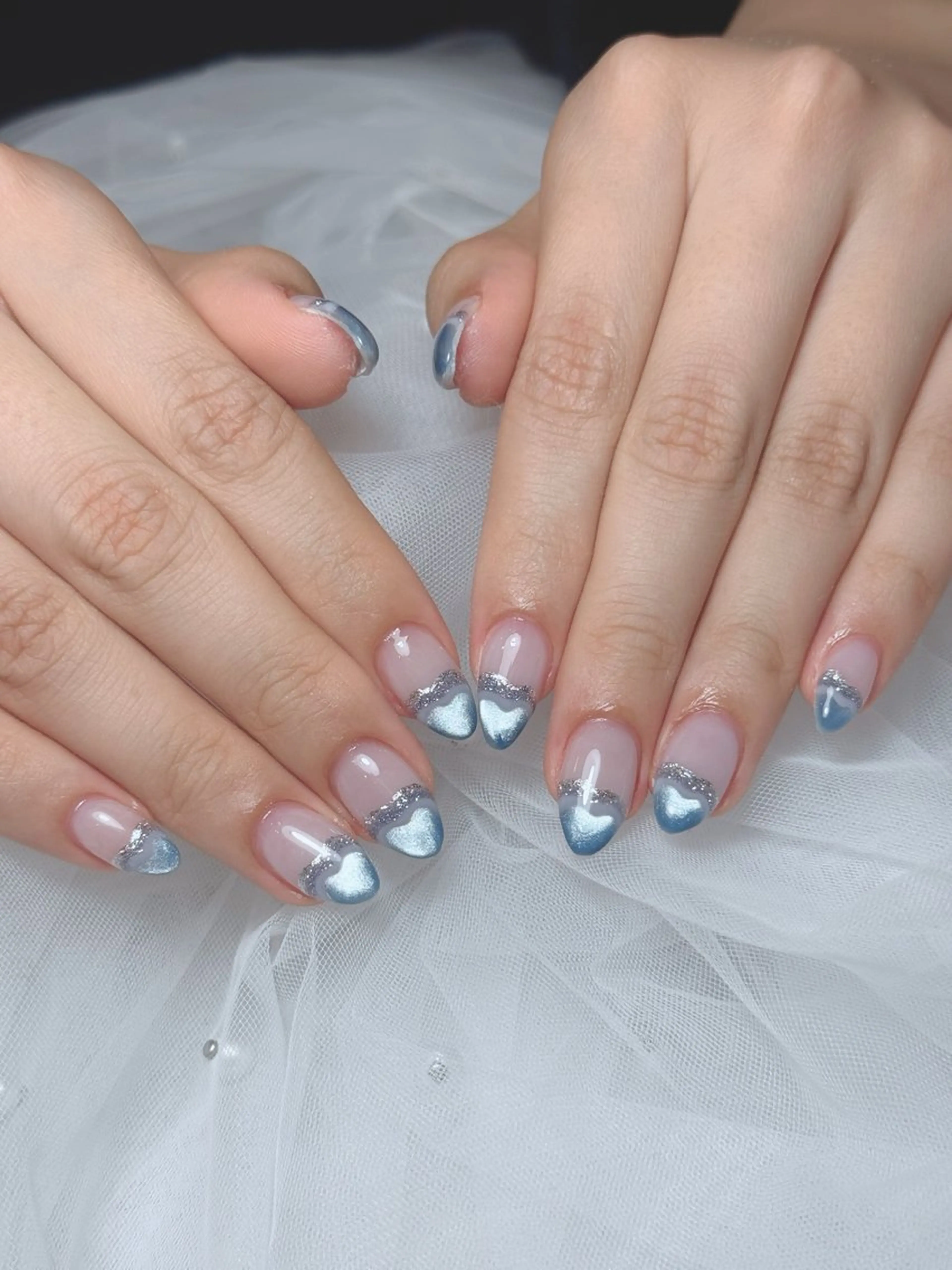 ネイル アートネイル 長さ出し 持ち込み ハンドネイル GEMINI ことなのネイルデザイン