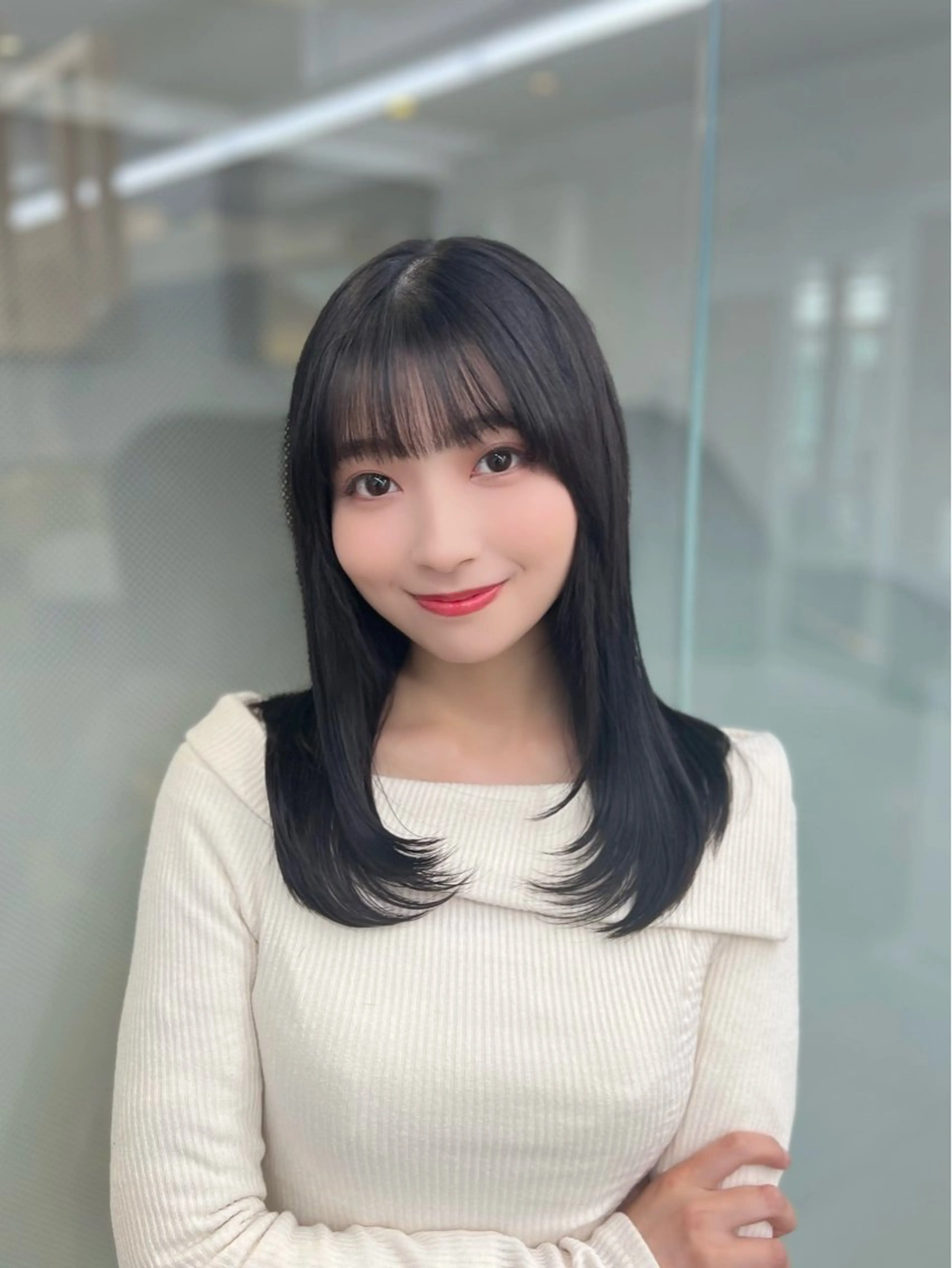 ロング カット 縮毛矯正 レイヤー/髪質改善 DAISUKEのヘアスタイル