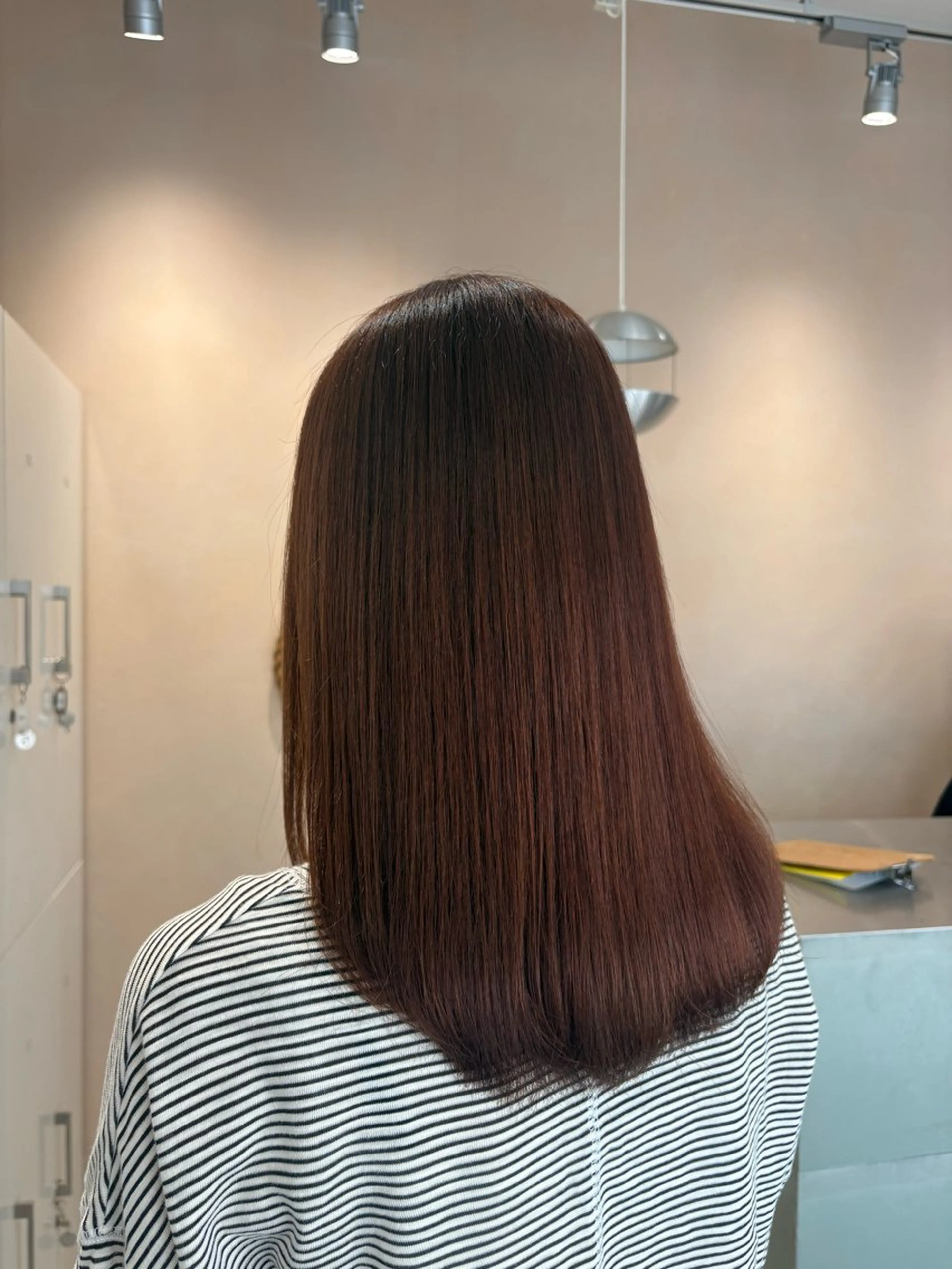 カラー ヘアカラー 池上 琉加のヘアスタイル