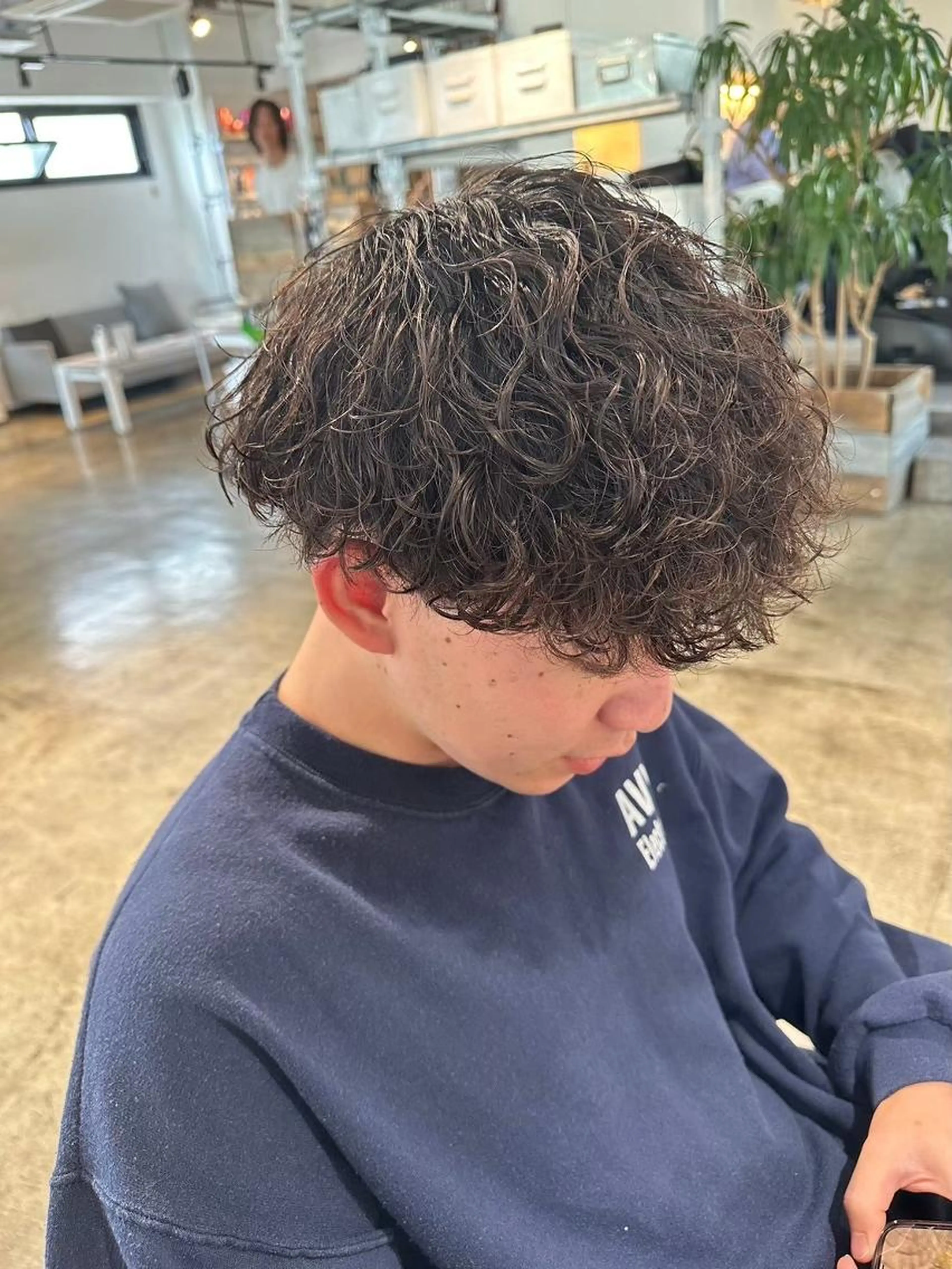 【メンズメニュー】🌟メンズカット+パーマ カルマパーマ/シャドウパーマ/ツイストスパイラルの写真