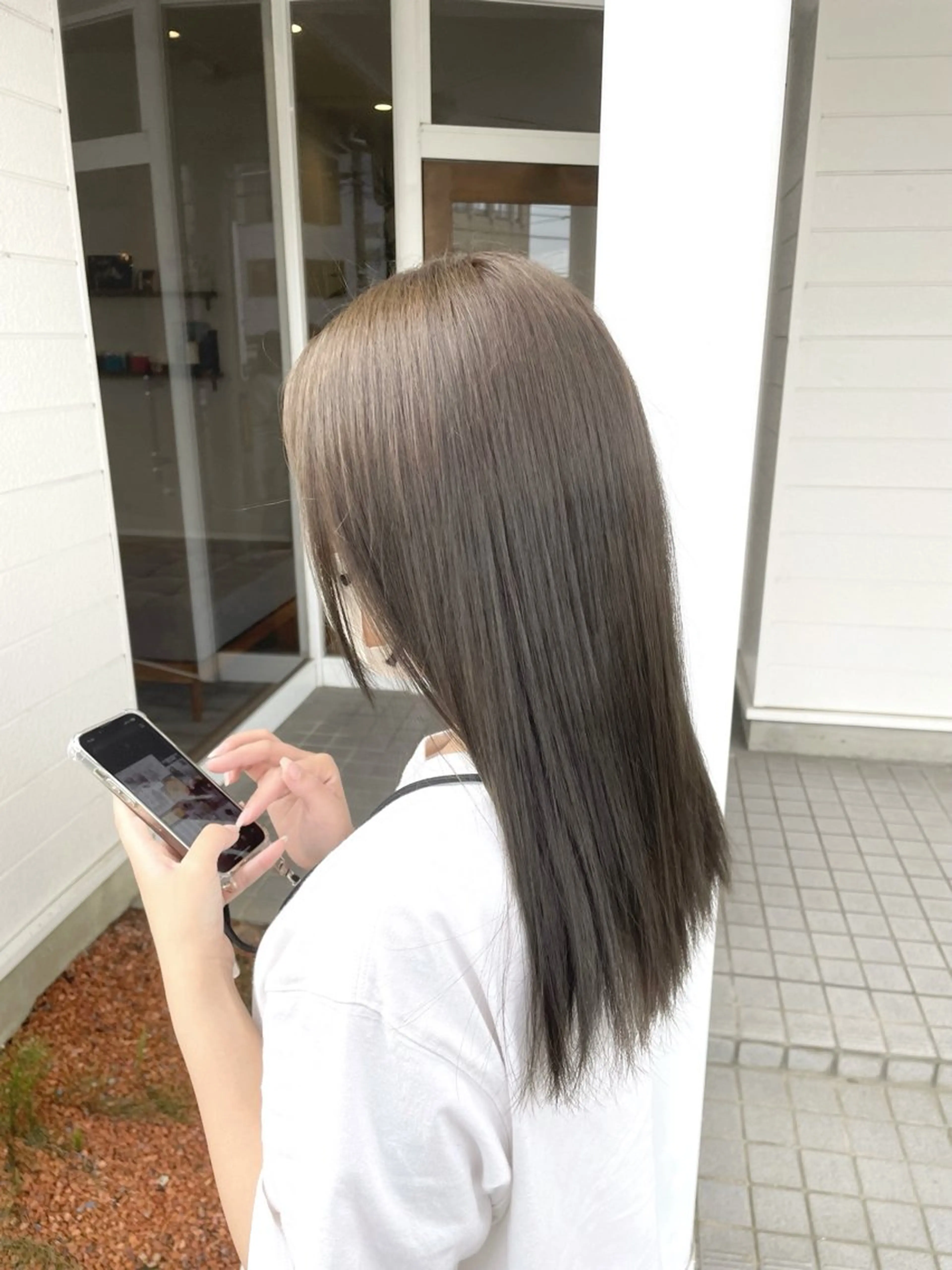 カラー ベージュカラー 透明感カラー オリーブベージュ 🫧透明感カラー🫧 加茂丈登のヘアスタイル