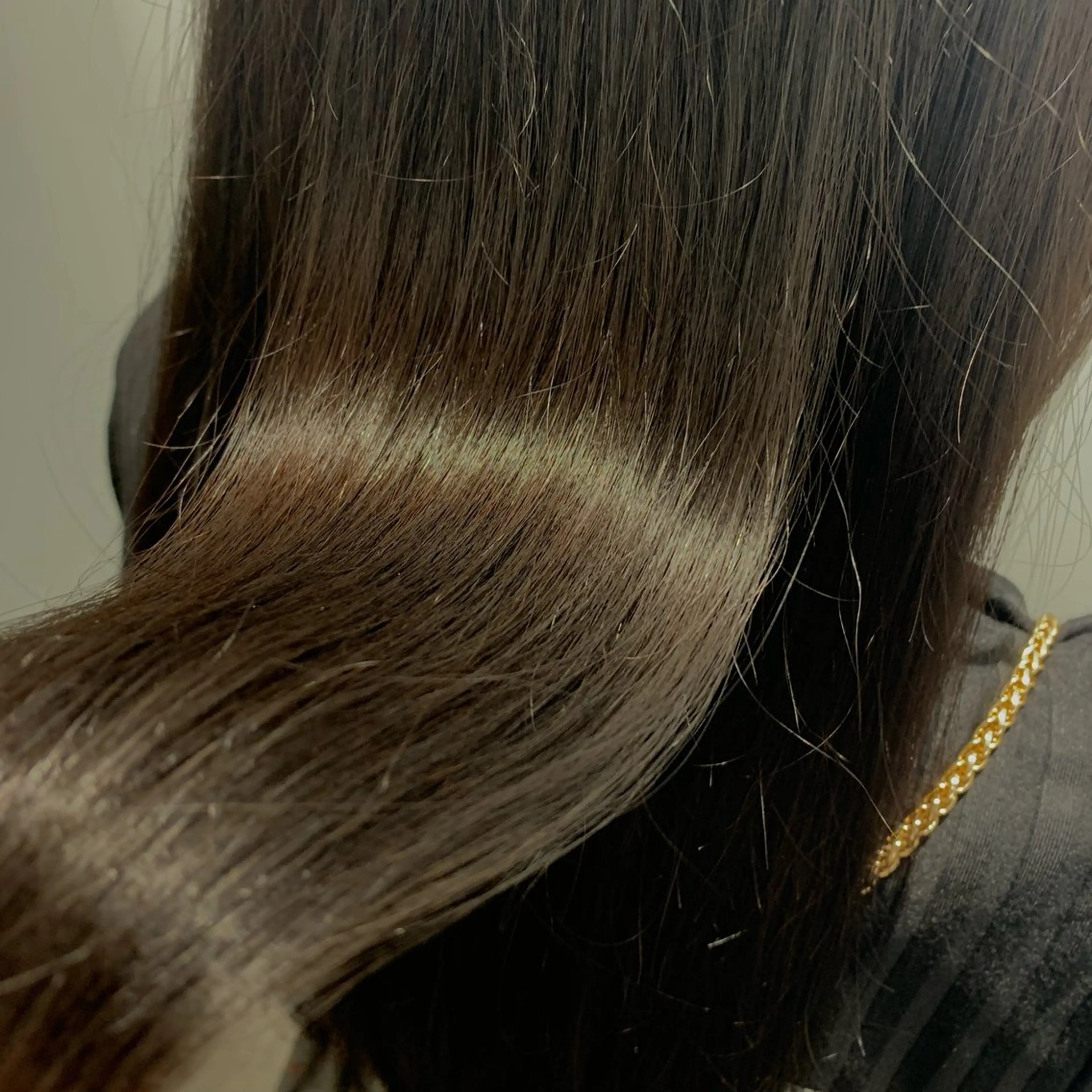 ロング カラー カット 縮毛矯正 トリートメント stylist/ボブ ことの/韓国レイヤーのヘアスタイル