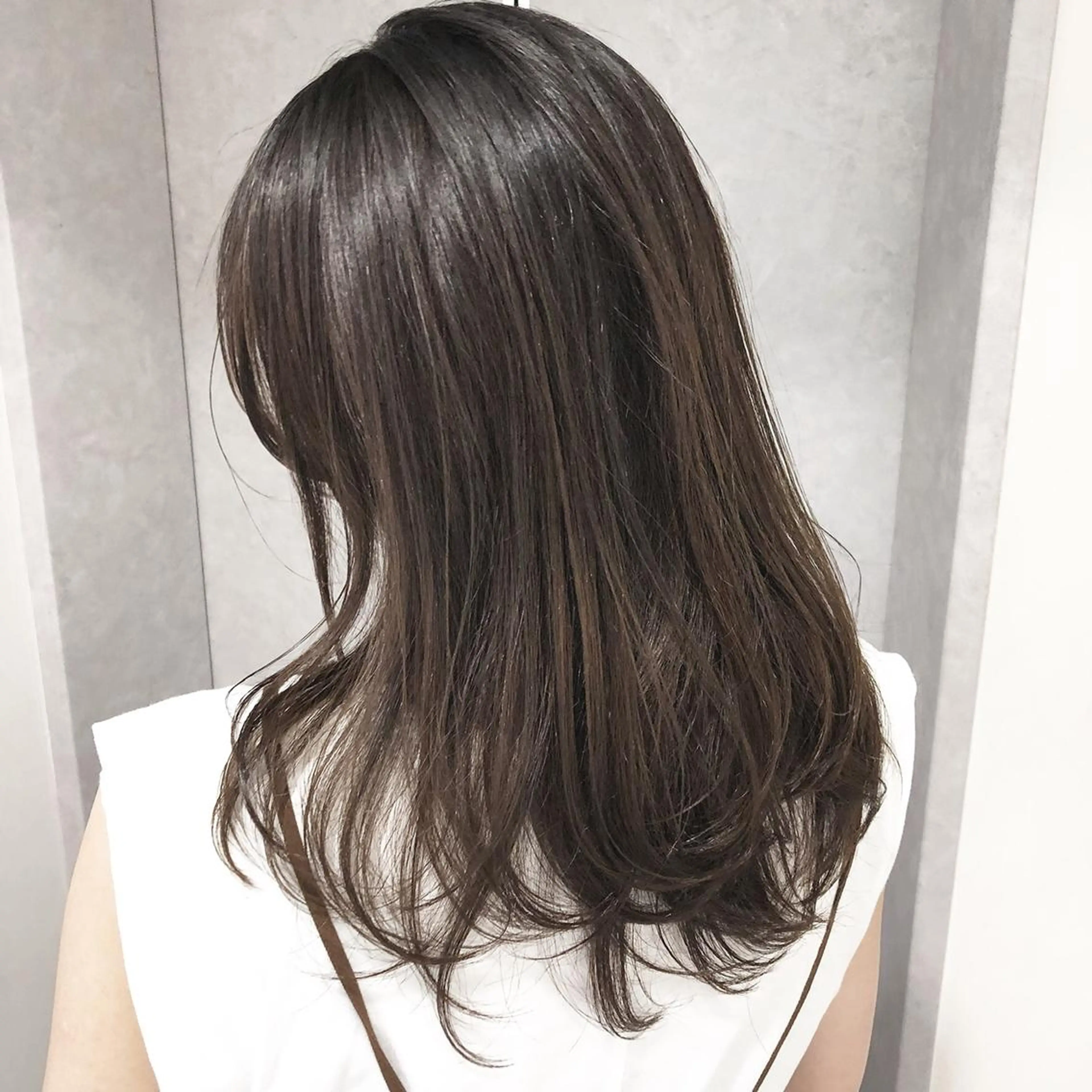 ロング レイヤーカット カット ヘアカラー トリートメント [仙台髪質改善]小原 弘之のヘアスタイル