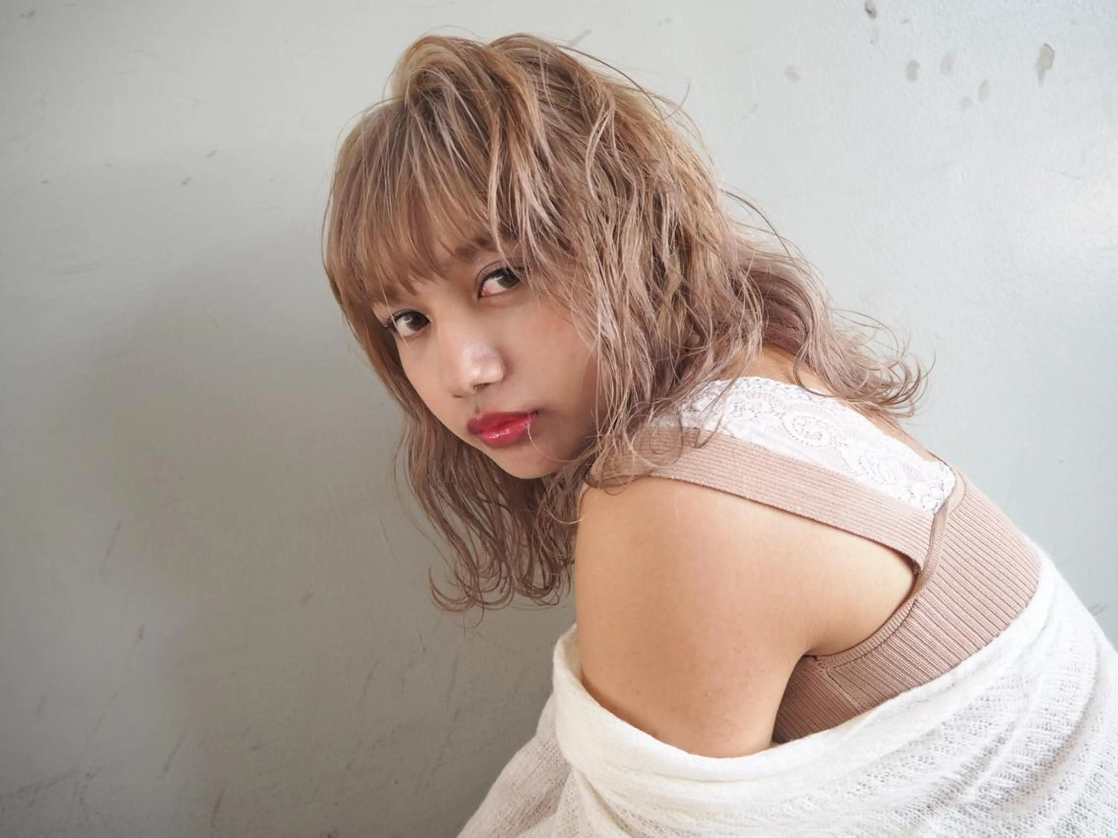 セミロング カラー 志賀 愛理沙のマツエク・マツパデザイン