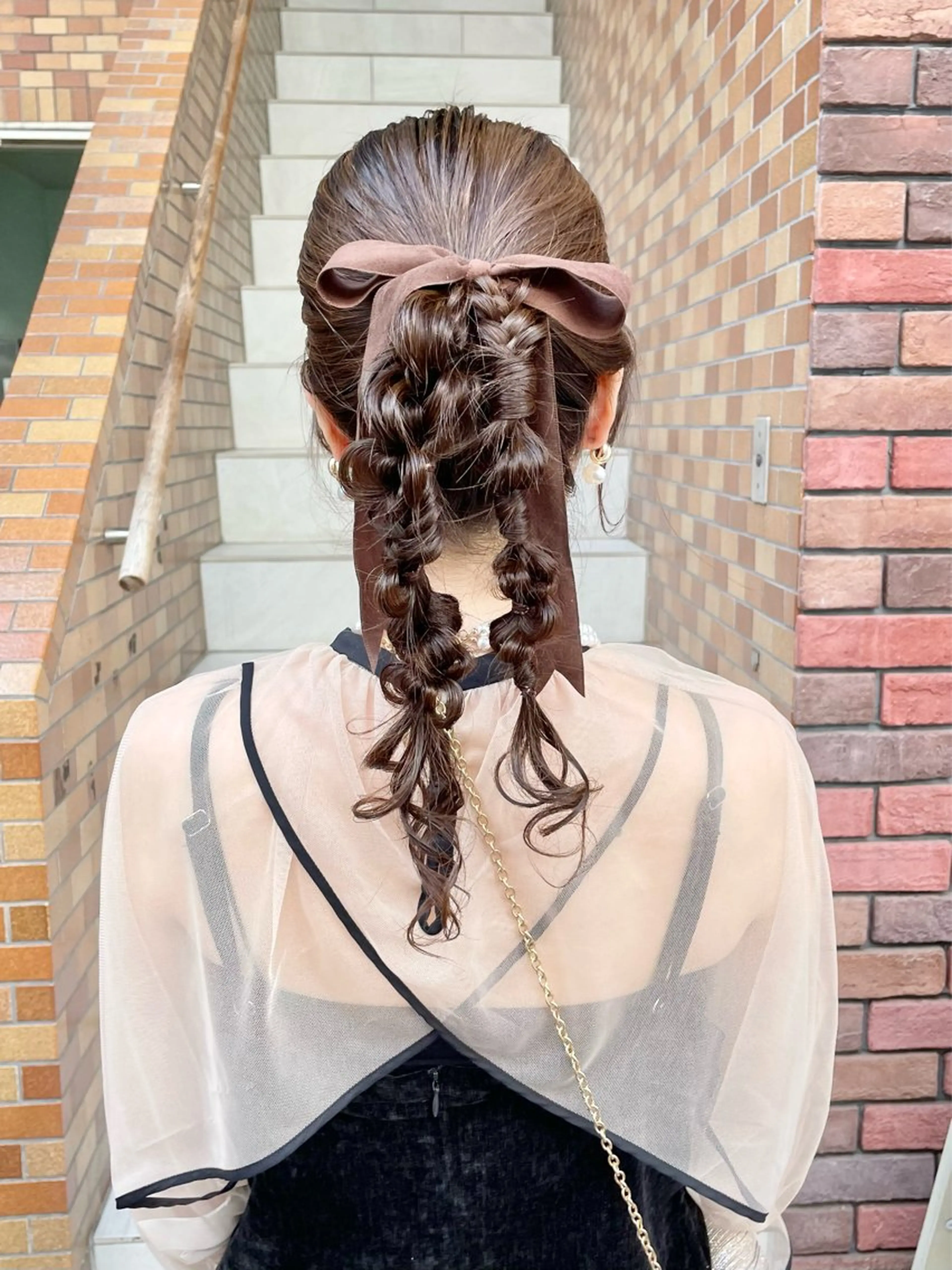 ヘアアレンジ ヘアセット IRICO たまプラーザ所属・韓国ヘアー🇰🇷 MIWAのヘアスタイル