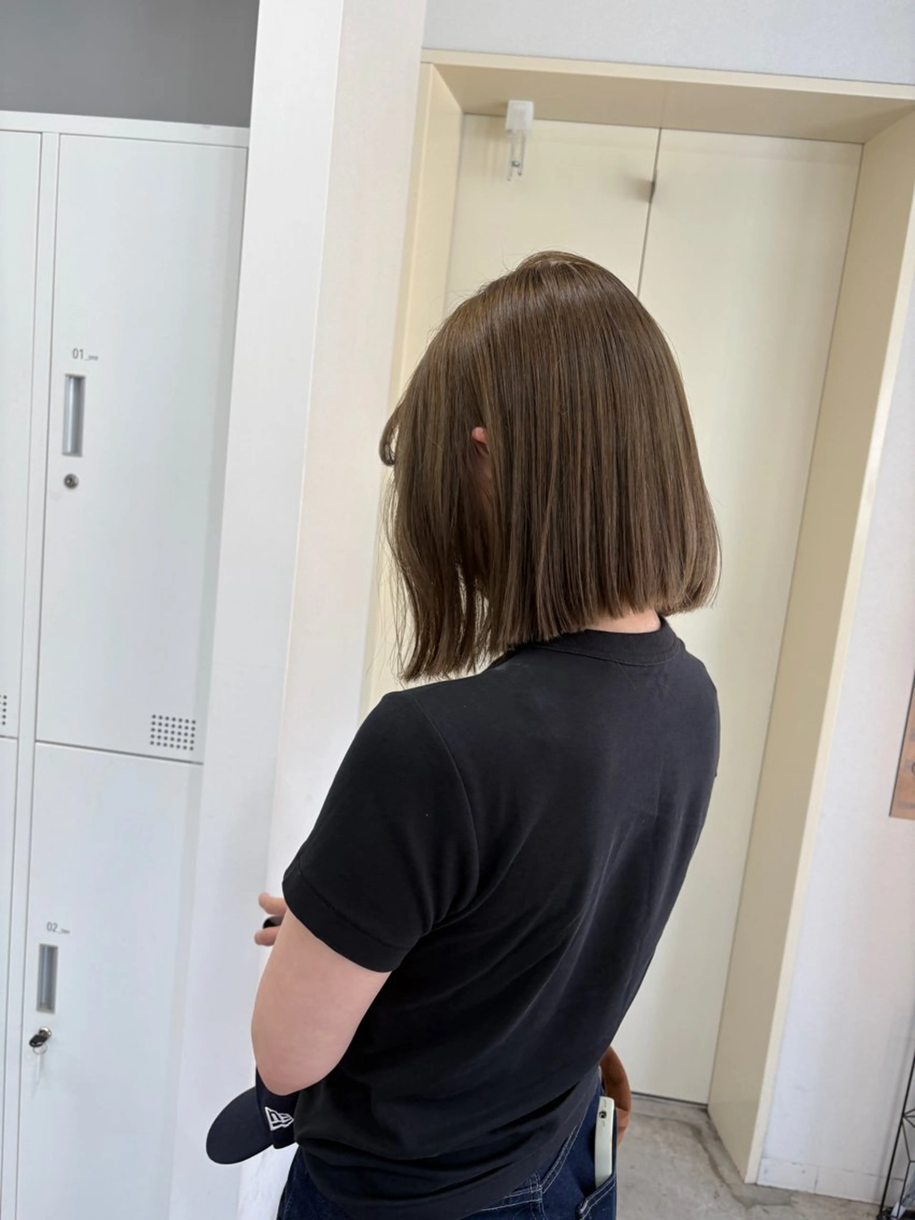 ショート ヘアカラー トリートメント ブリーチなし透明感 🪄aoi🤎のヘアスタイル