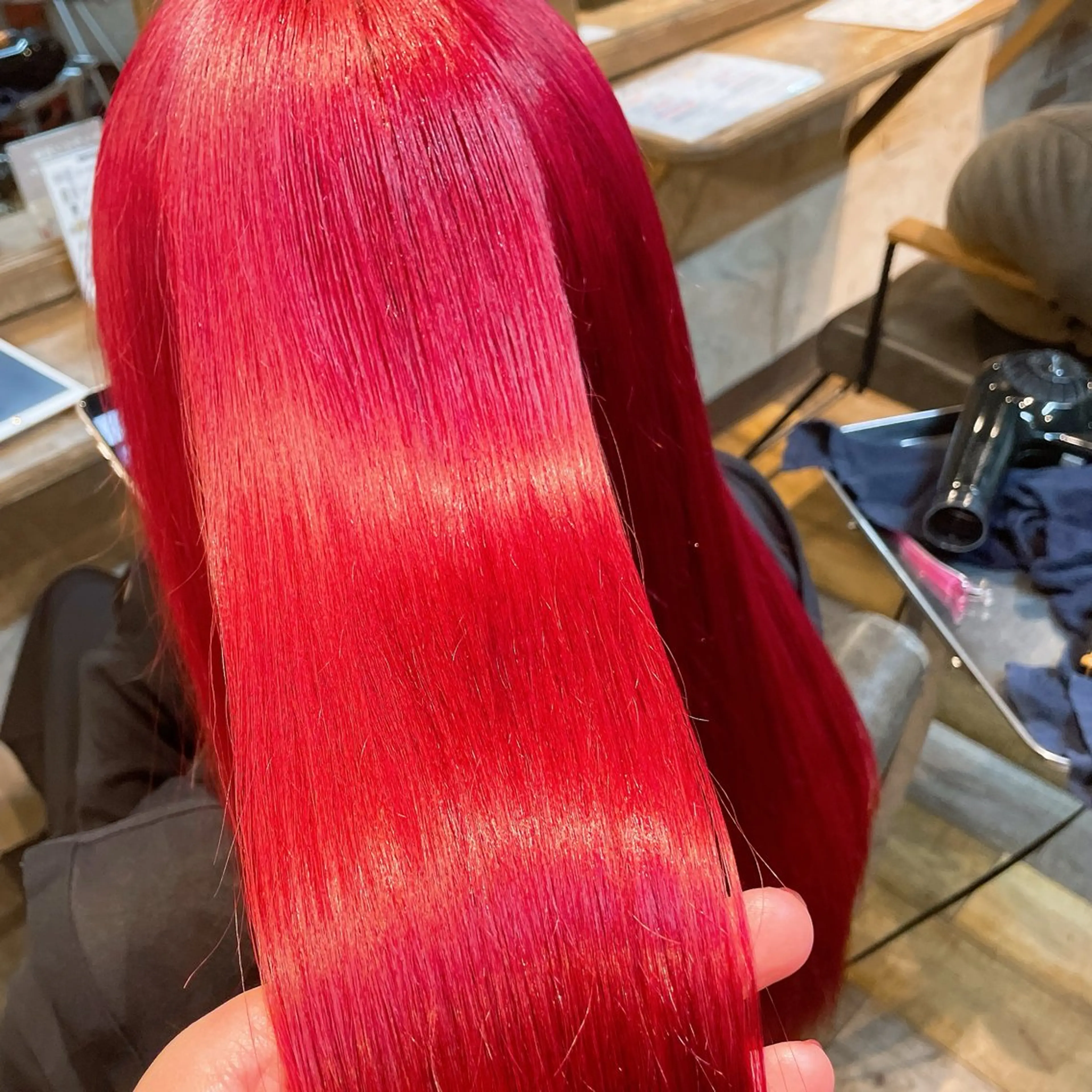 🦋レディース限定 🦋ハイトーンカラー カット➕ダブルカラーの写真