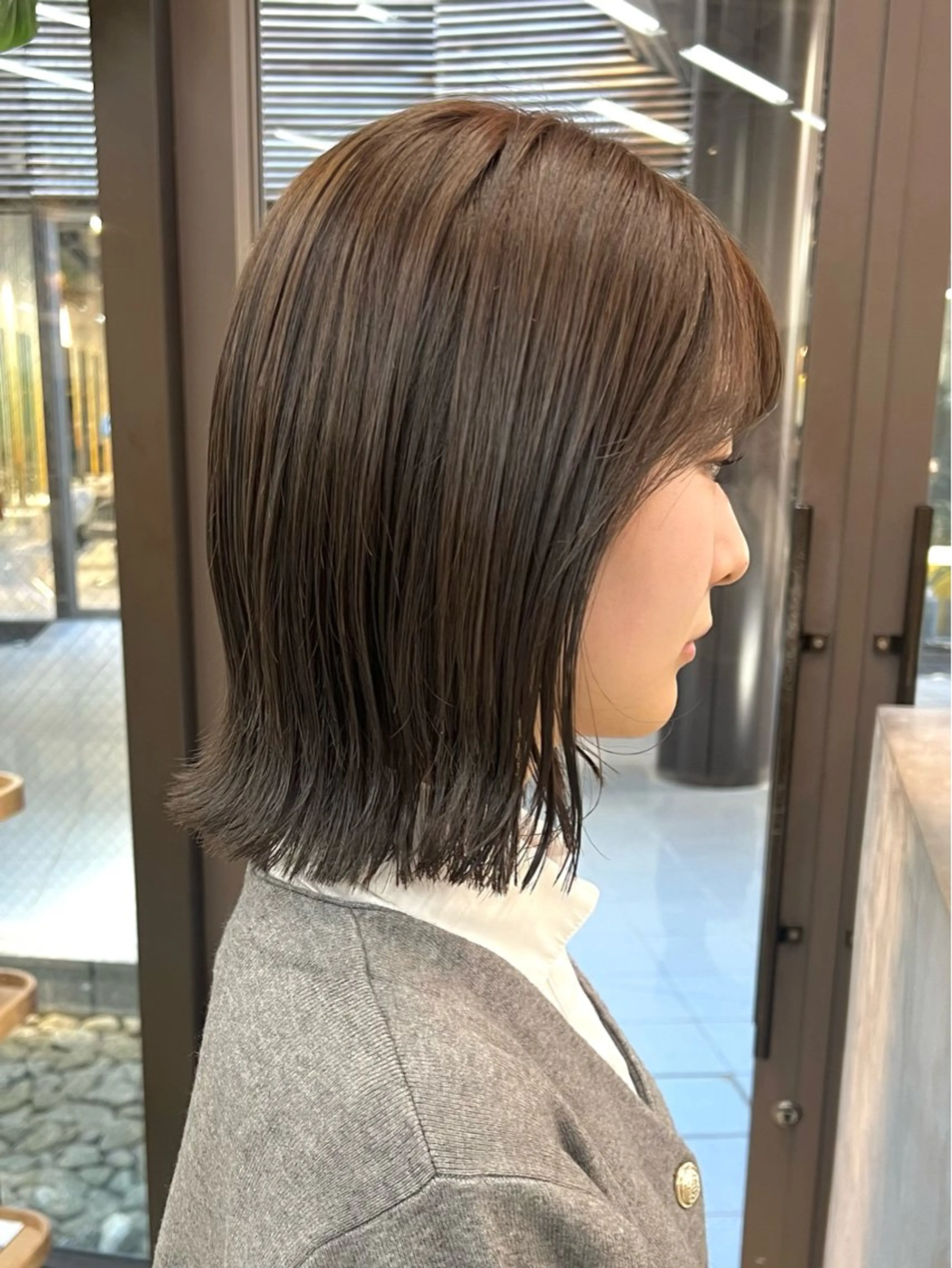 ミディアム ボブ ボブ/メンズショート /あづき⭐️のヘアスタイル