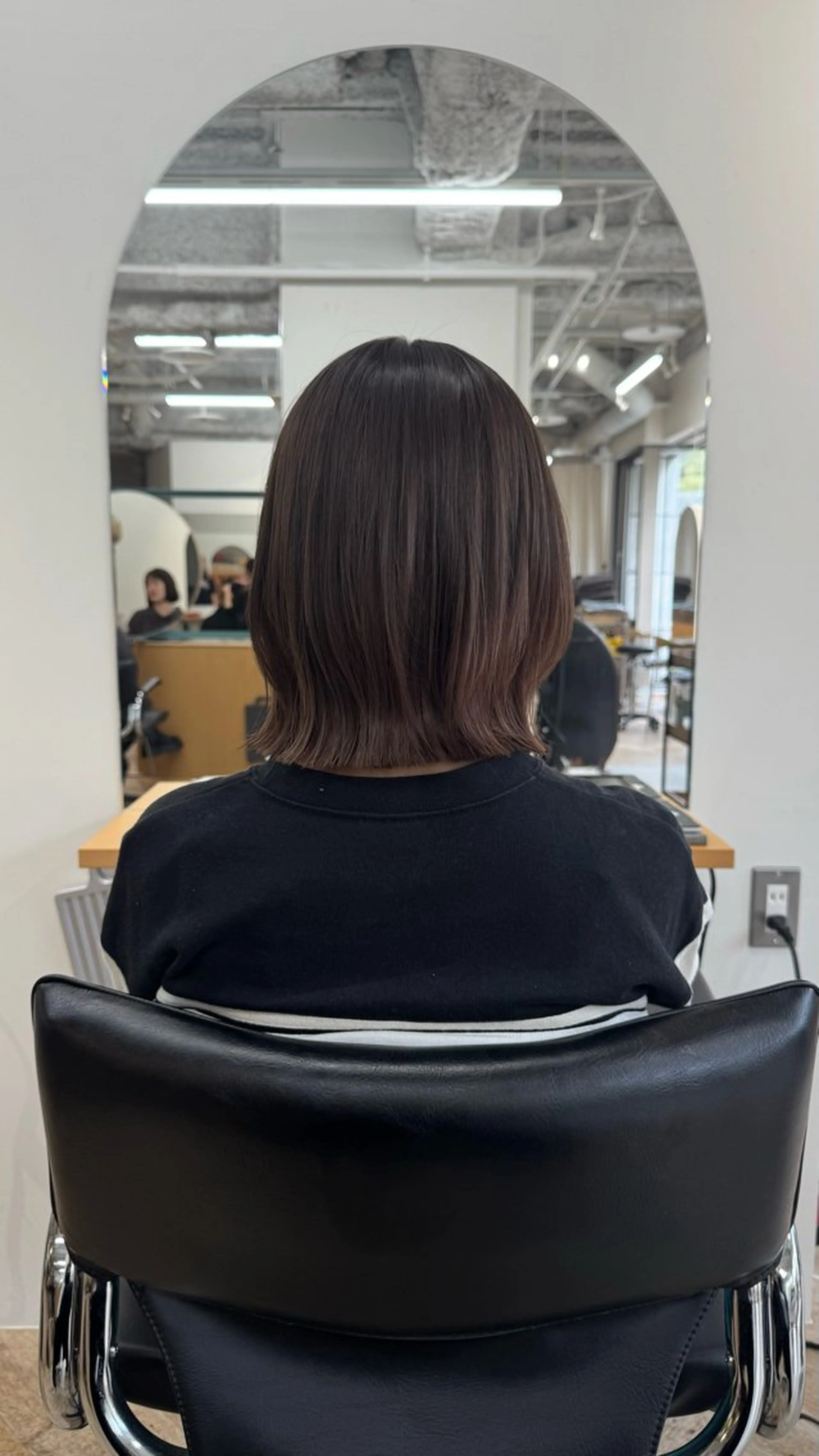 ミディアム ヘアカラー トリートメント ダブルカラーベージュ 新潟/万代/髙橋魁真のヘアスタイル