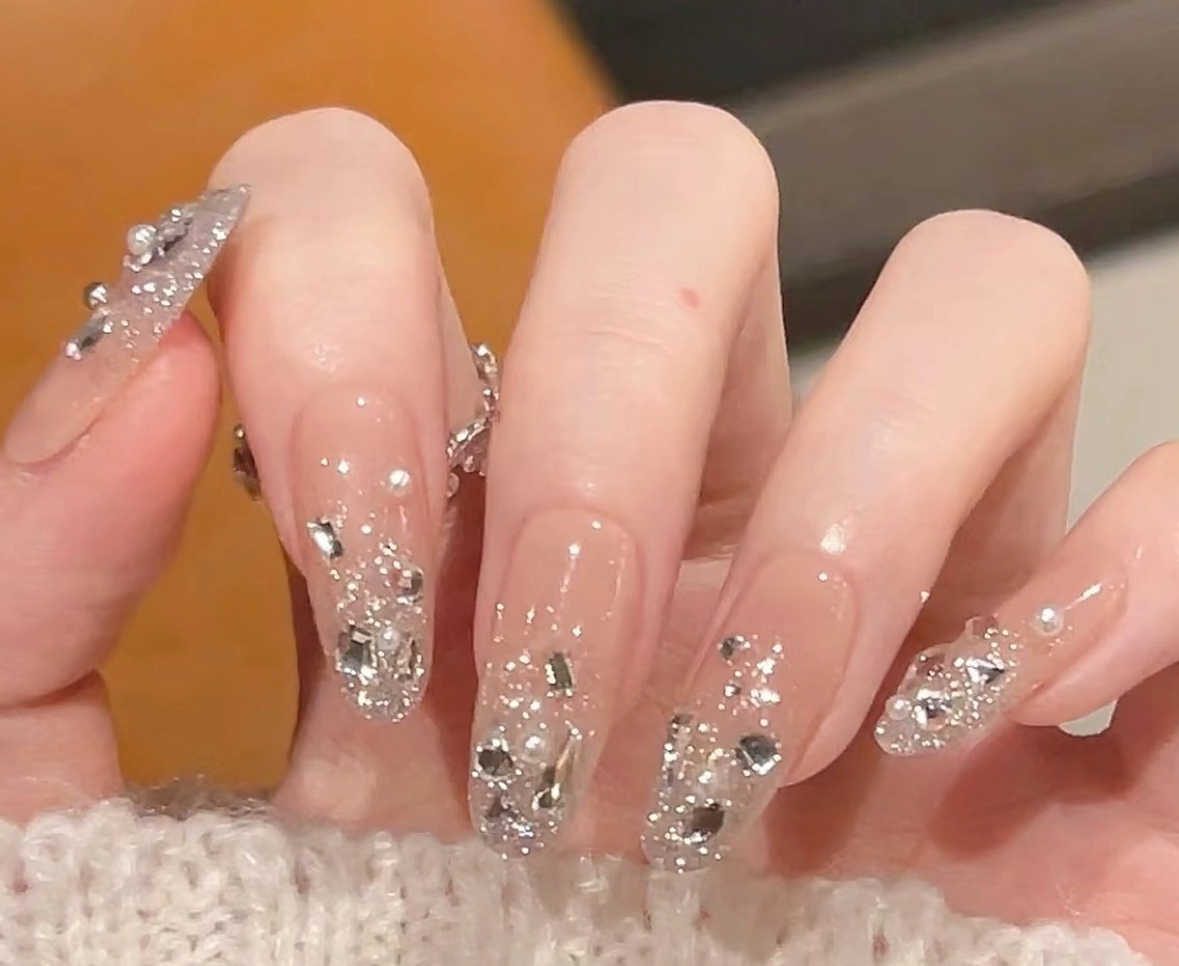ネイル ハンドネイル MoonNail ユリ🌸のネイルデザイン