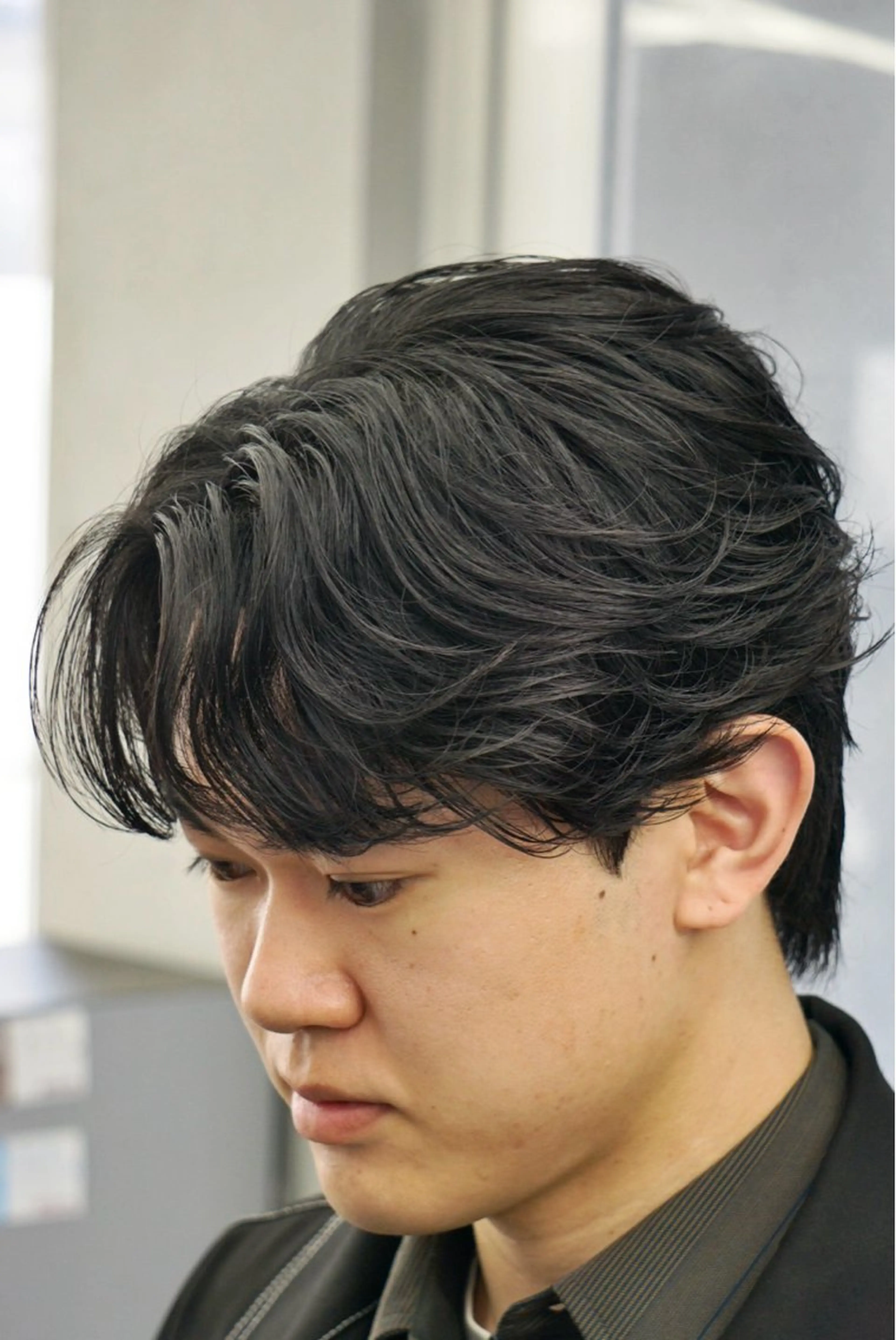 パーマ メンズ フェザーパーマ メンズパーマ カット パーマ トリートメント 🔱OVARL🔱 メンズパーマ/たいがのヘアスタイル