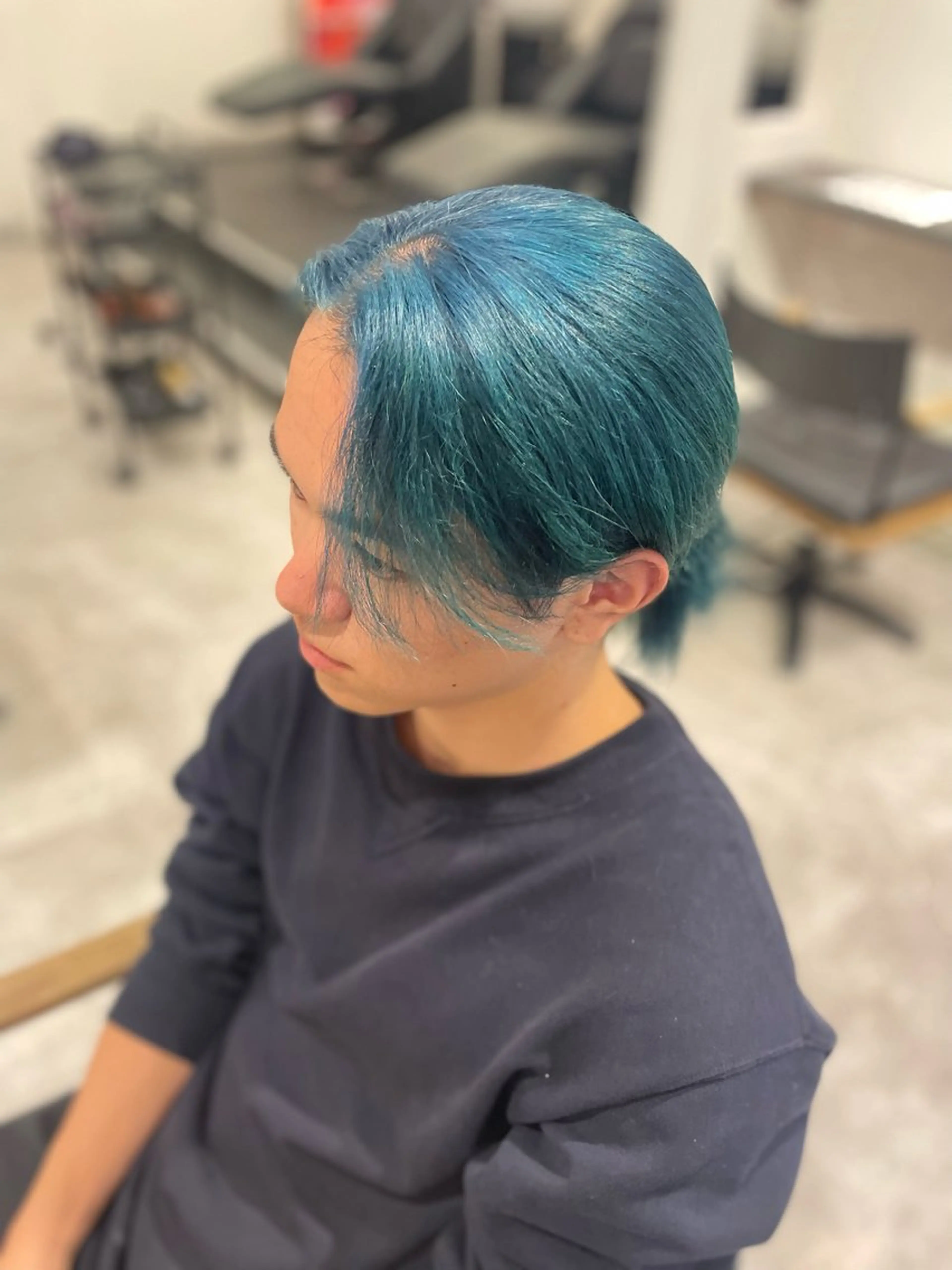 カラー メンズ ヘアカラー トリートメント GaKu/ハイトーン /ブリーチ/レイヤーのヘアスタイル