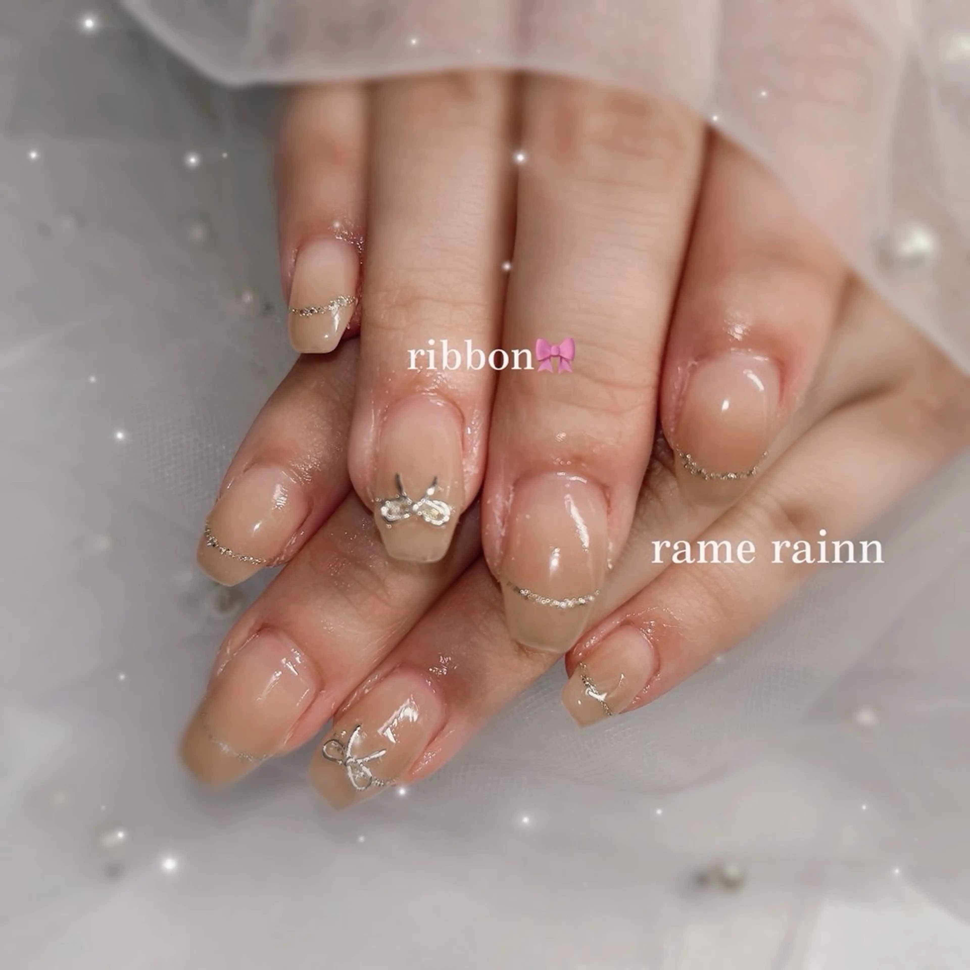 ネイル ハンドネイル Y&A akihoꔛ‬ෆのネイルデザイン