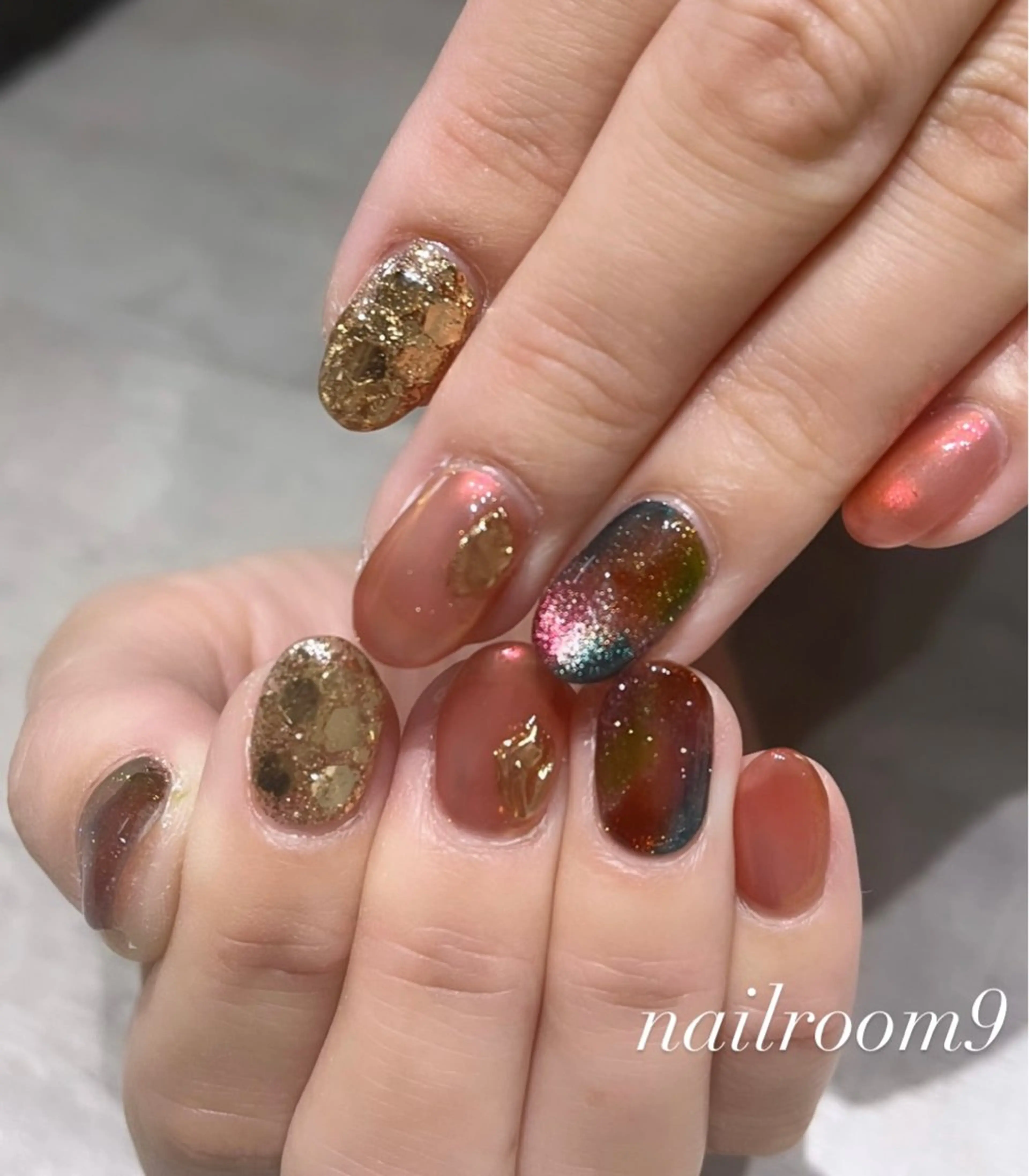 ネイル ハンドネイル nail room9 ☺︎のネイルデザイン
