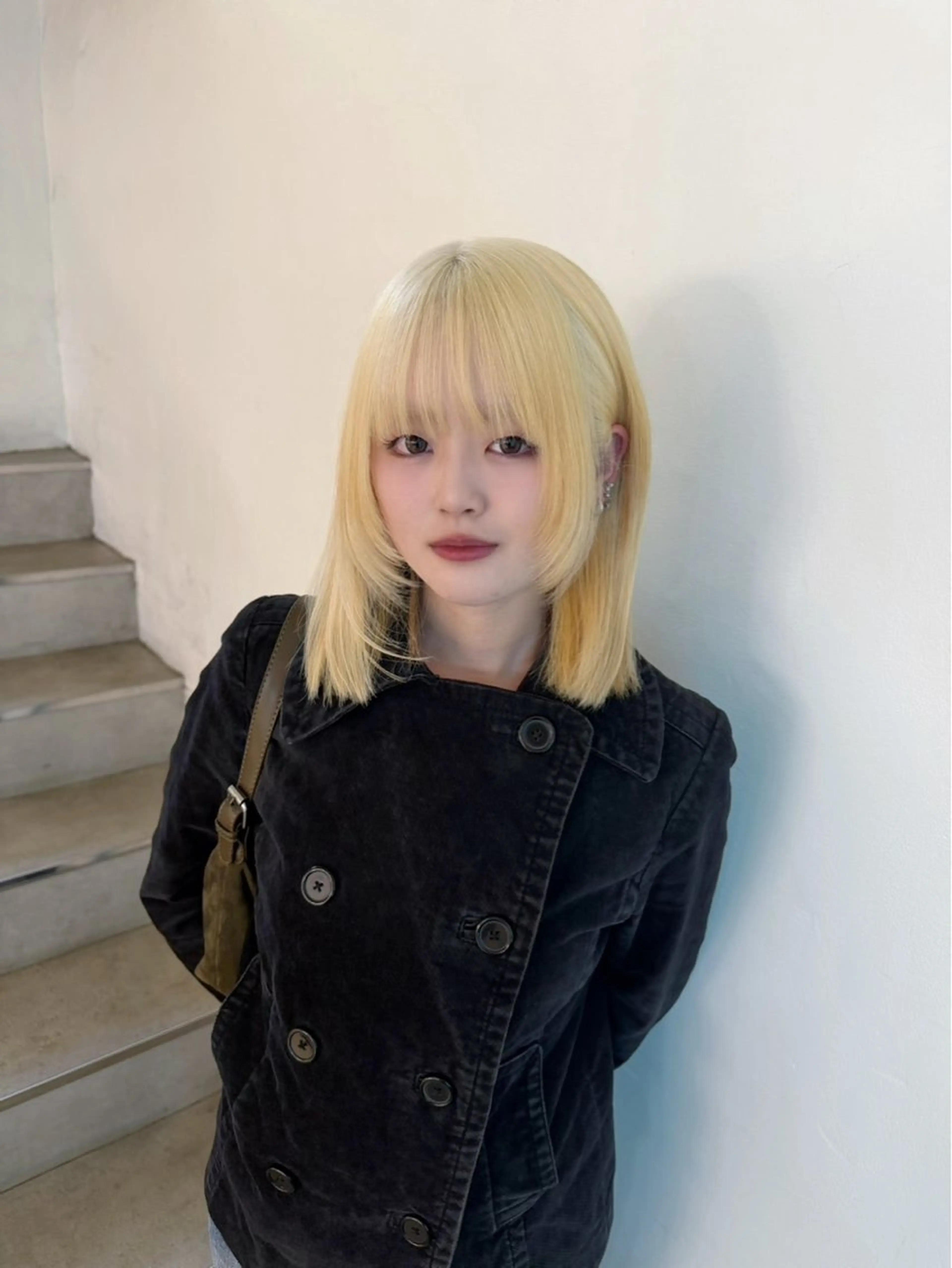 ショート カラー ハイトーン/デザイン 🪐·˚⌖MIHOのヘアスタイル