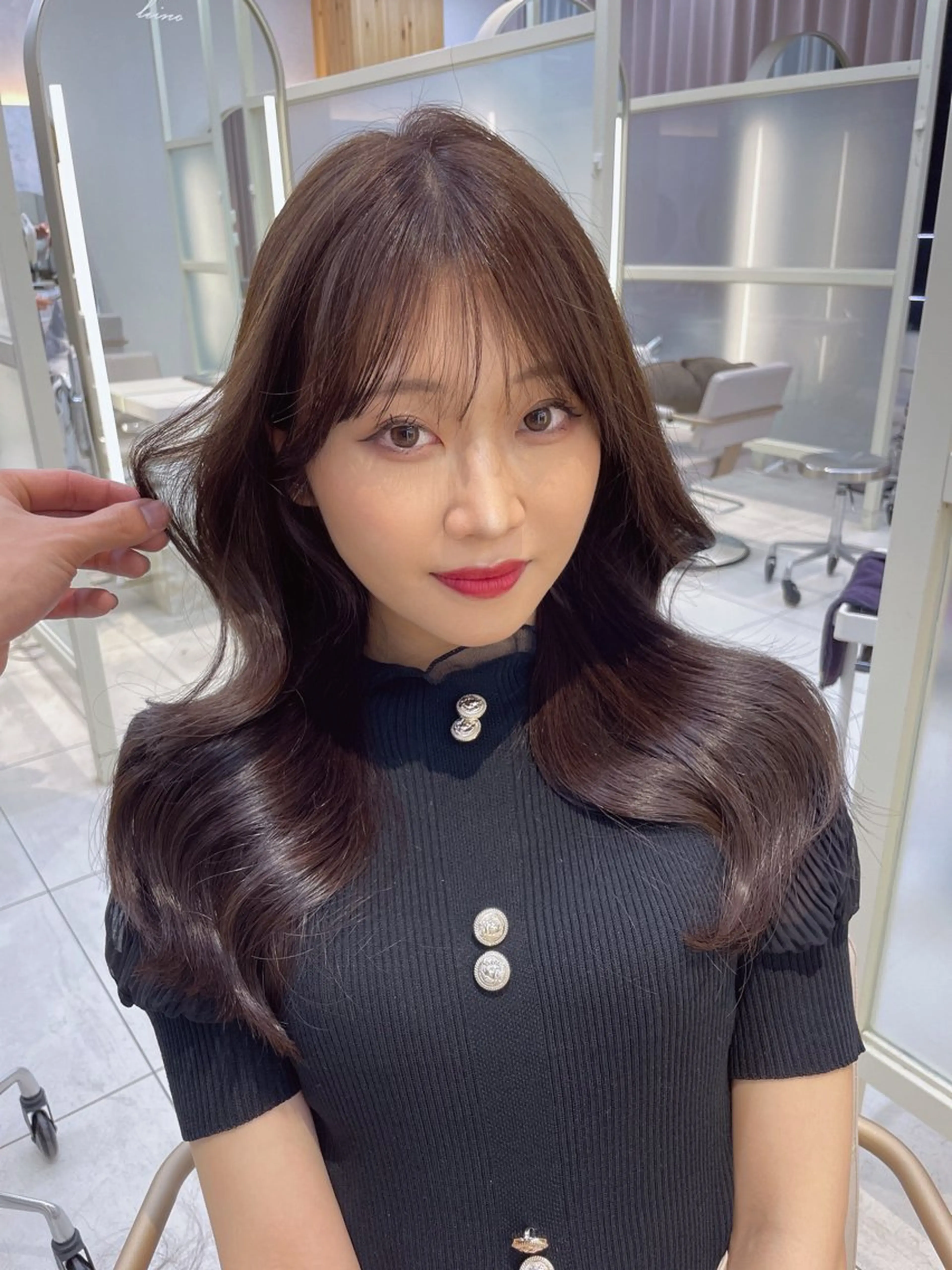 ロング レイヤー/顔周り /韓国ヘア/TAKUのヘアスタイル