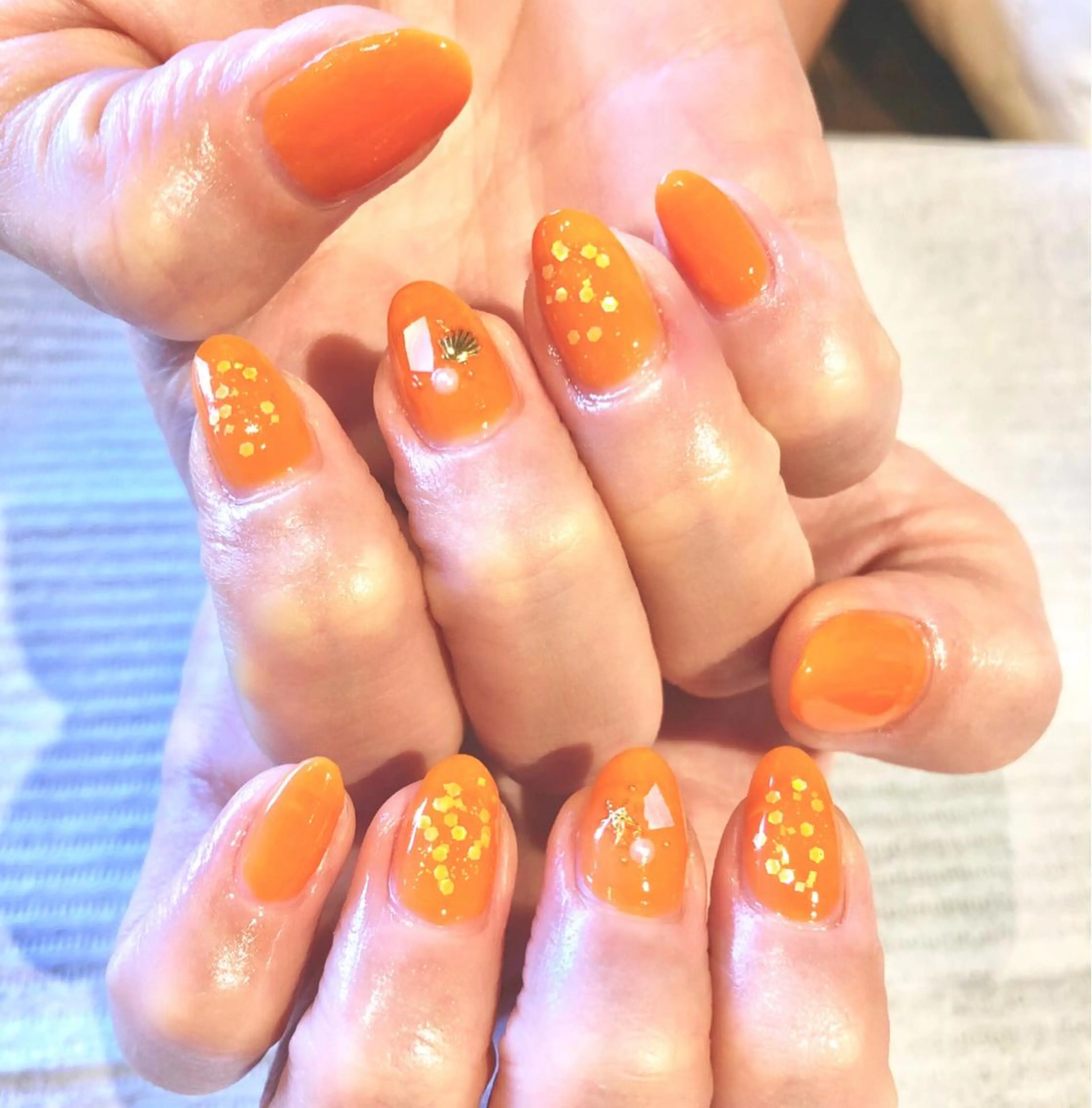 ネイル 夏ネイル TRAM-nail moriizumiのネイルデザイン