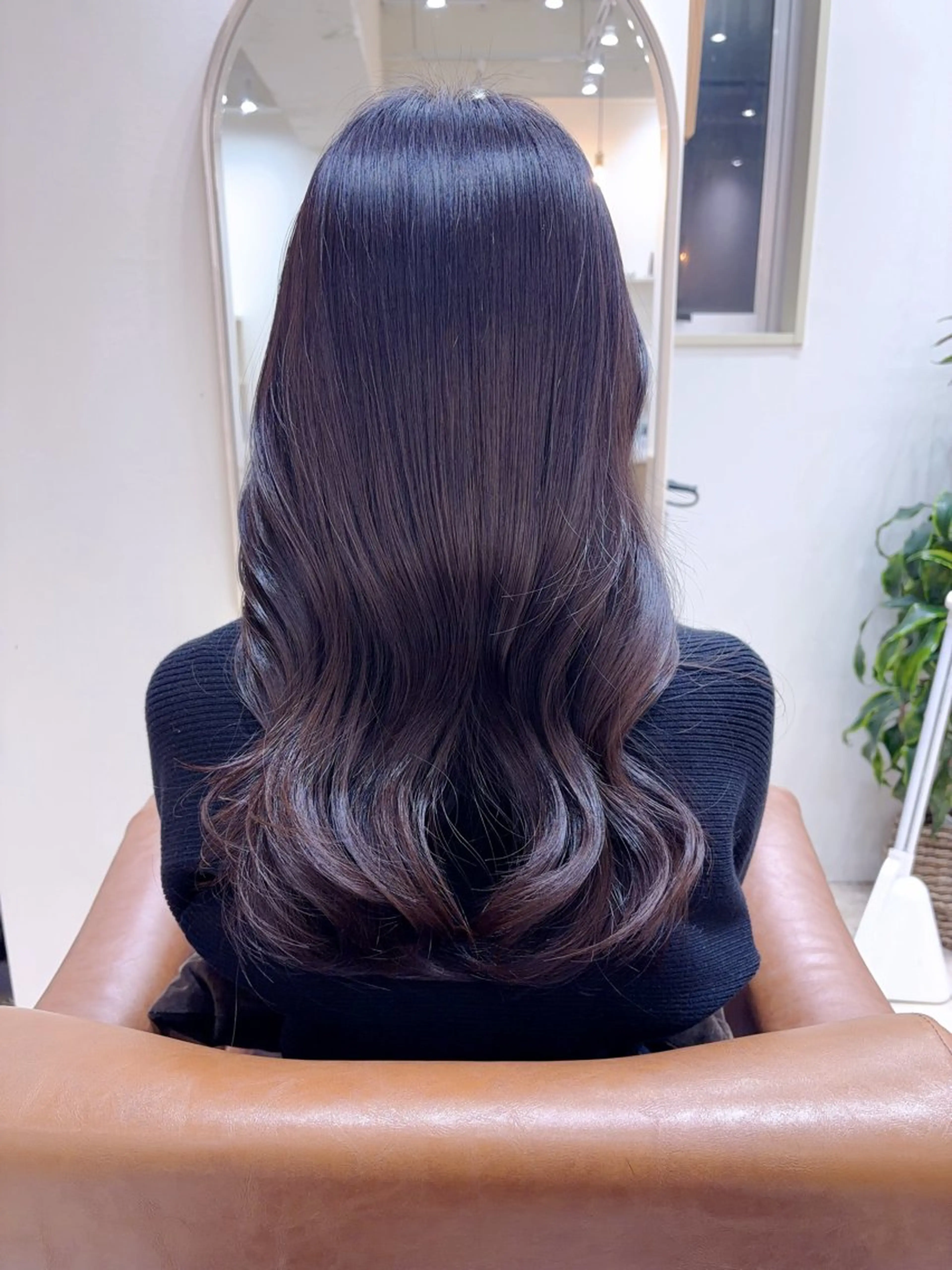 ロング カラー カット ヘアカラー トリートメント 村山 茉衣のヘアスタイル