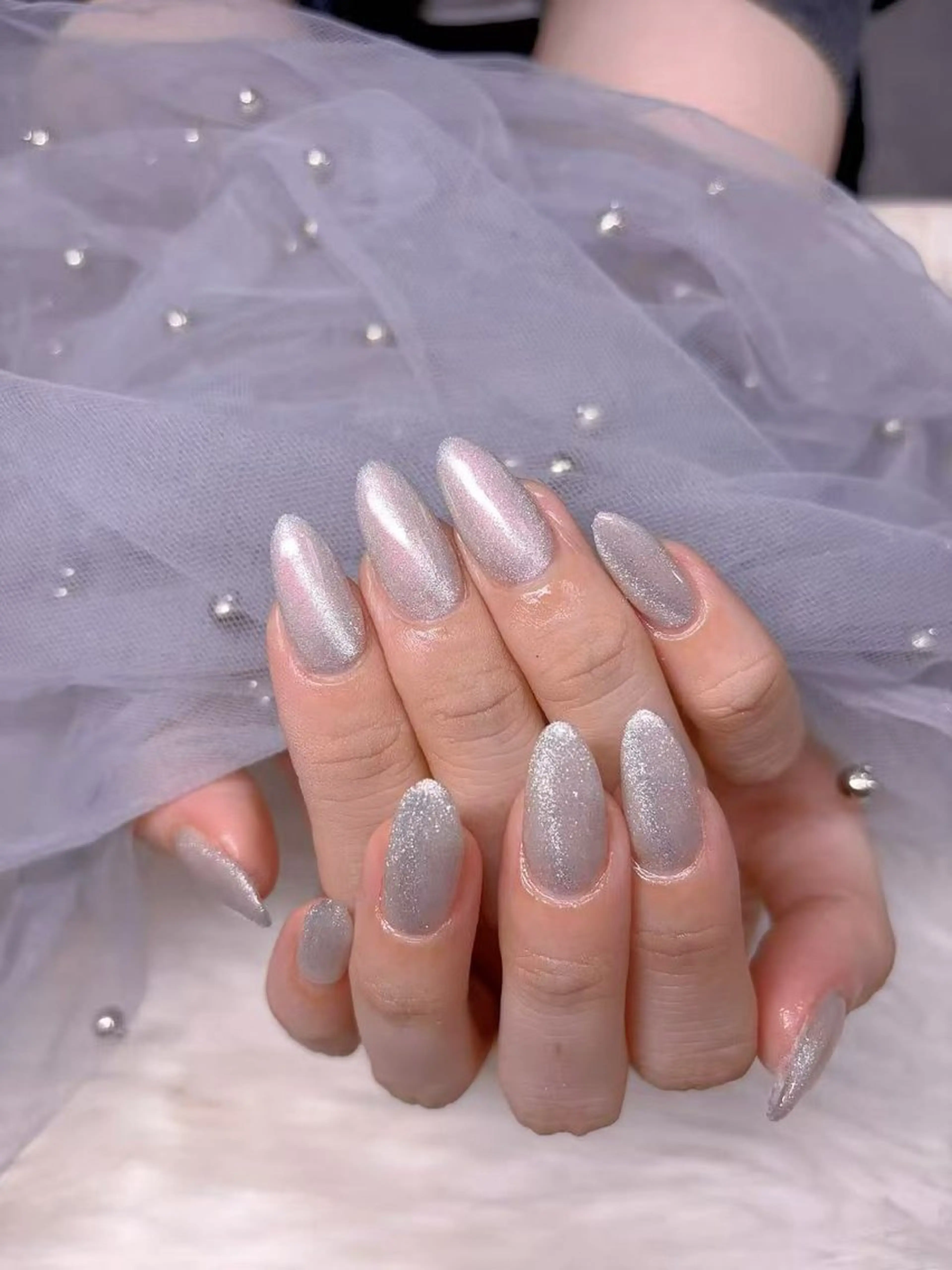 ネイル ボルドー チークネイル 長さ出し フレンチネイル ジェルネイル ハンドネイル uminail cocoのネイルデザイン