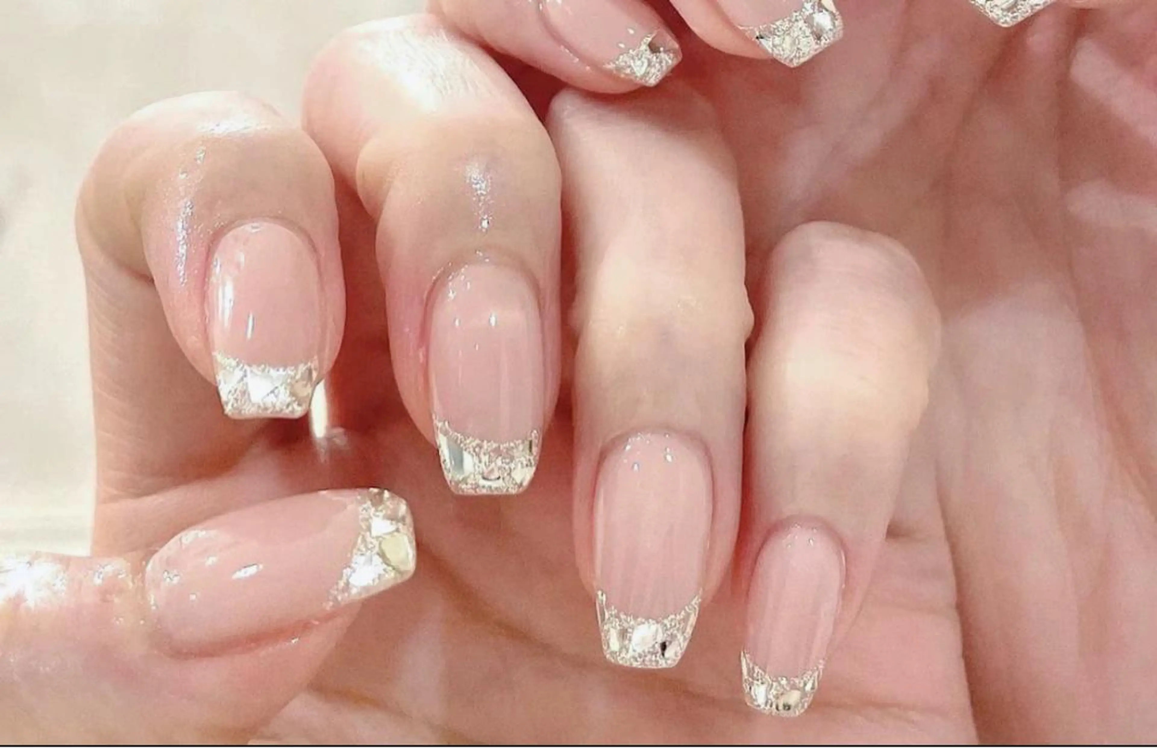 オフ込み💗　ガラスフレンチの写真