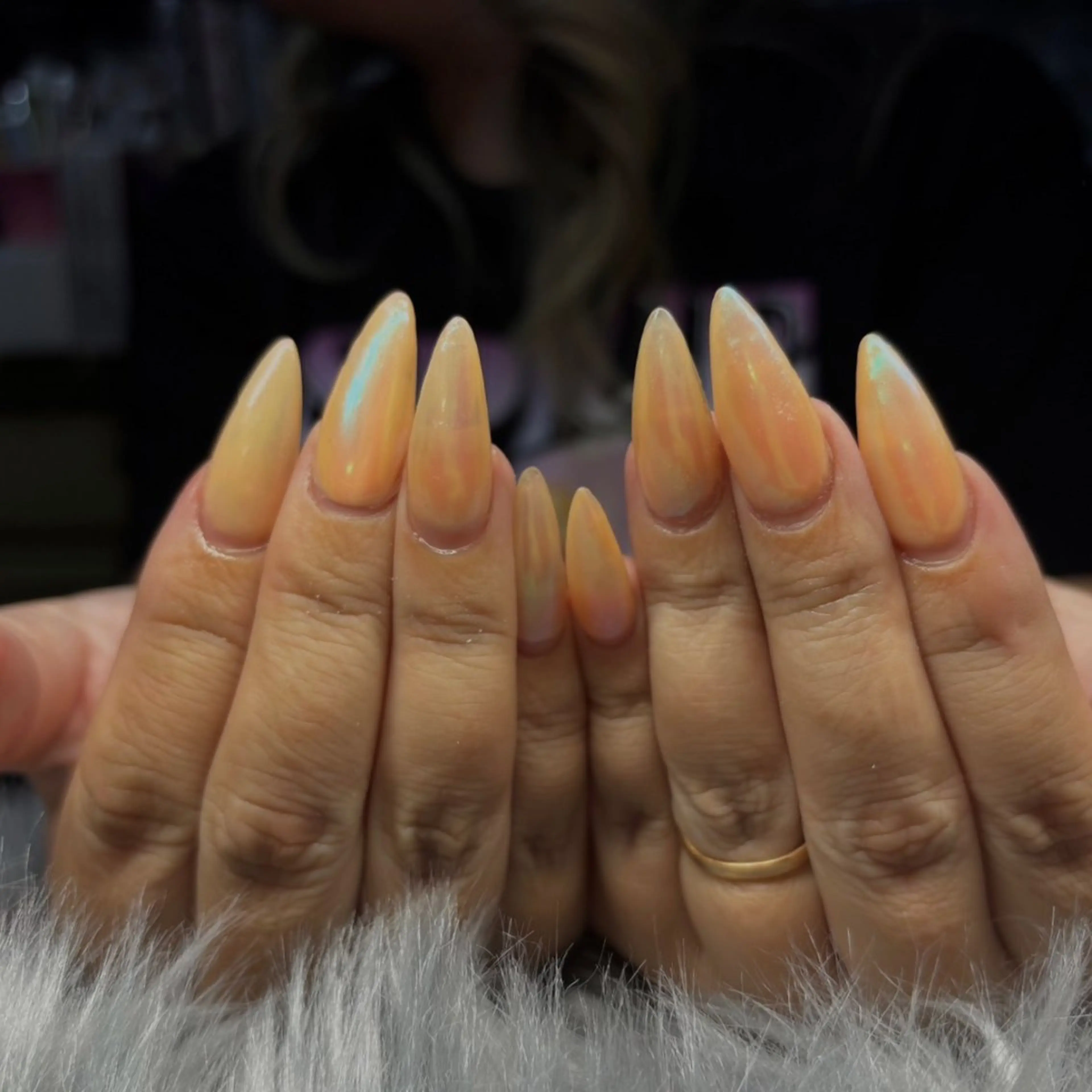 ネイル ジェルネイル ミラーネイル ワンカラーネイル ハンドネイル jj toda beauty所属・JJ  Aiのネイルデザイン