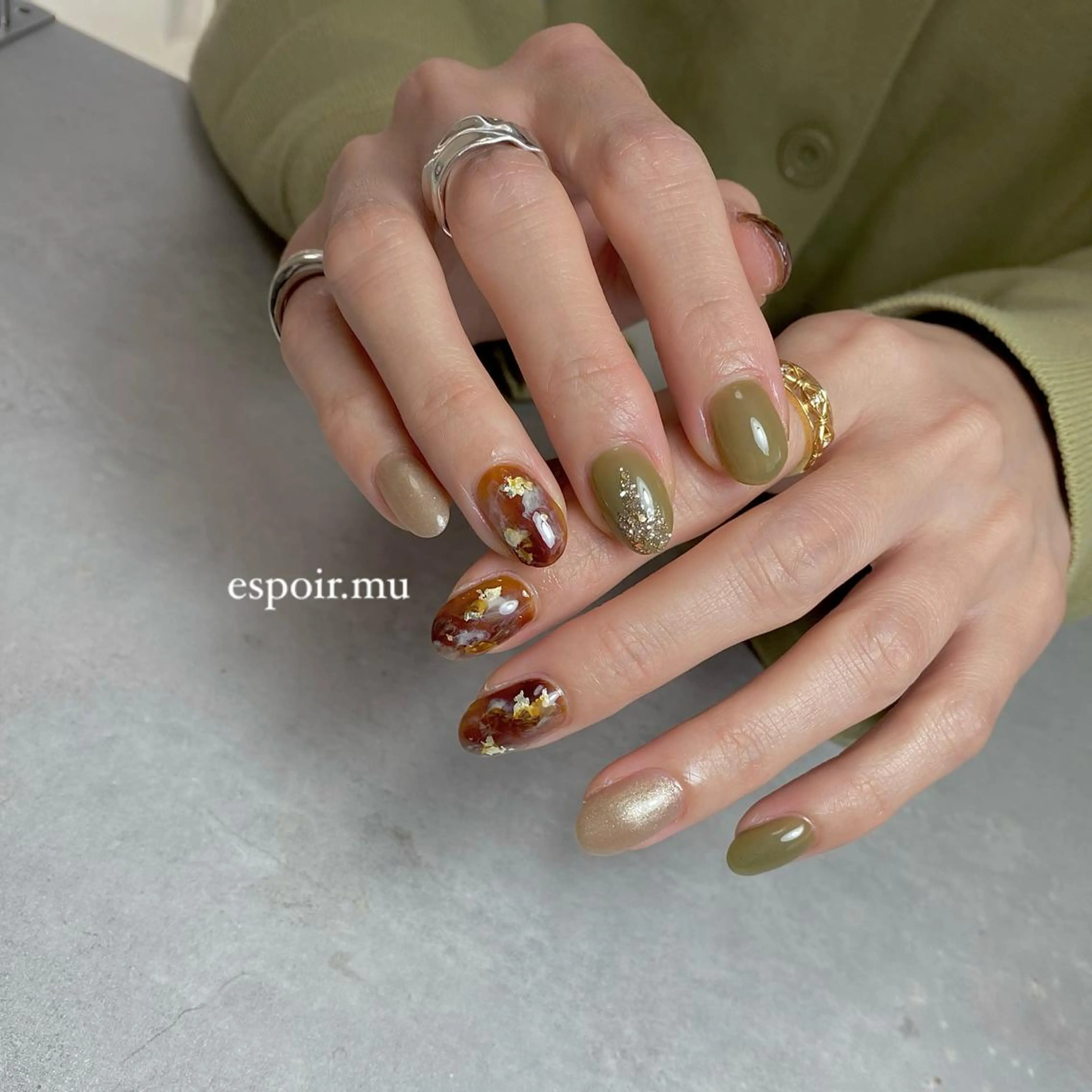 ネイル espoir. muのネイルデザイン