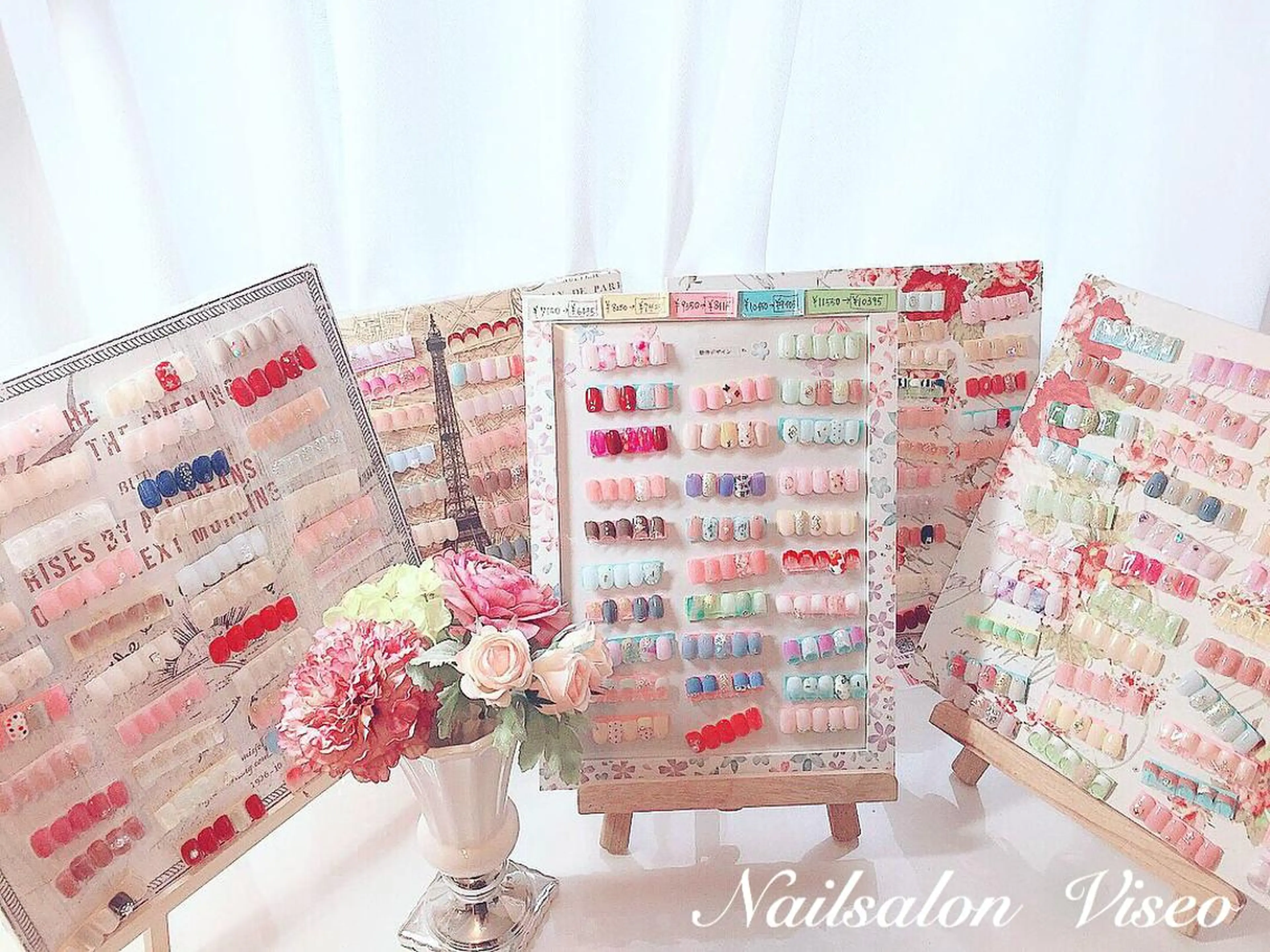 ネイル Viseo《6週間 長持ちパラジェル》のネイルデザイン