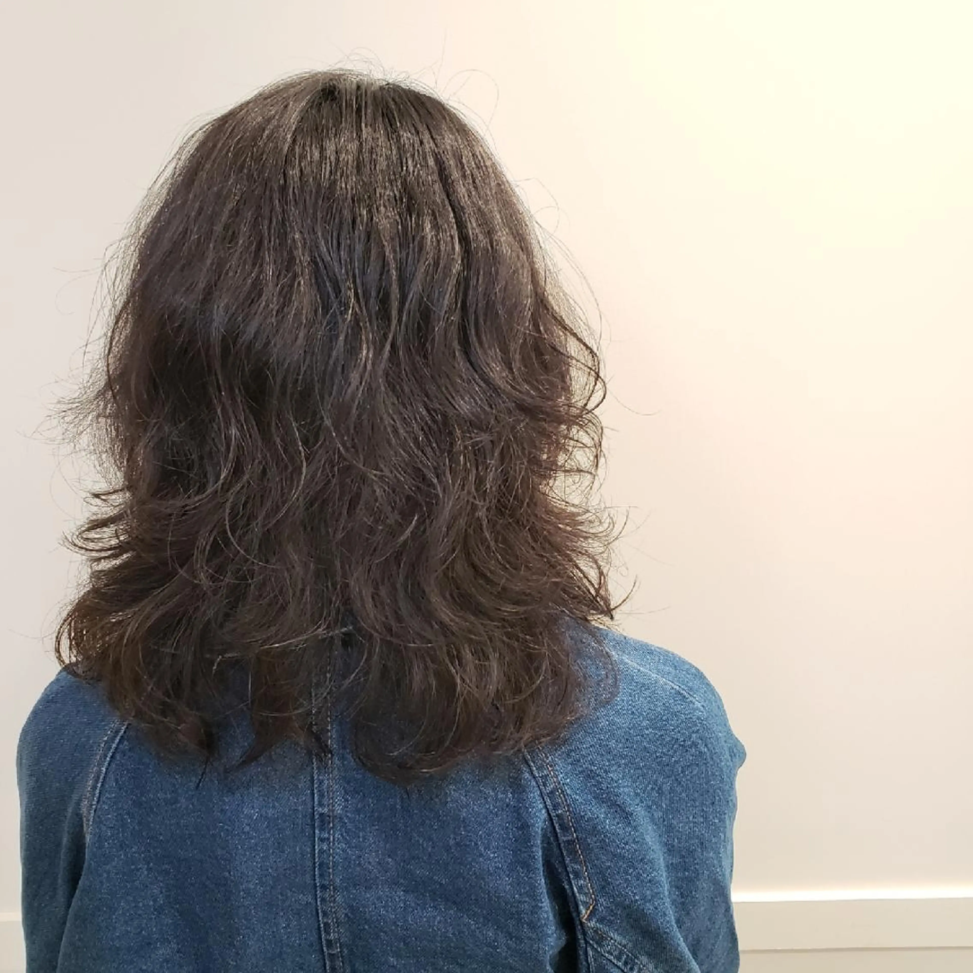 セミロング セミロングパーマ kato takashiのヘアスタイル