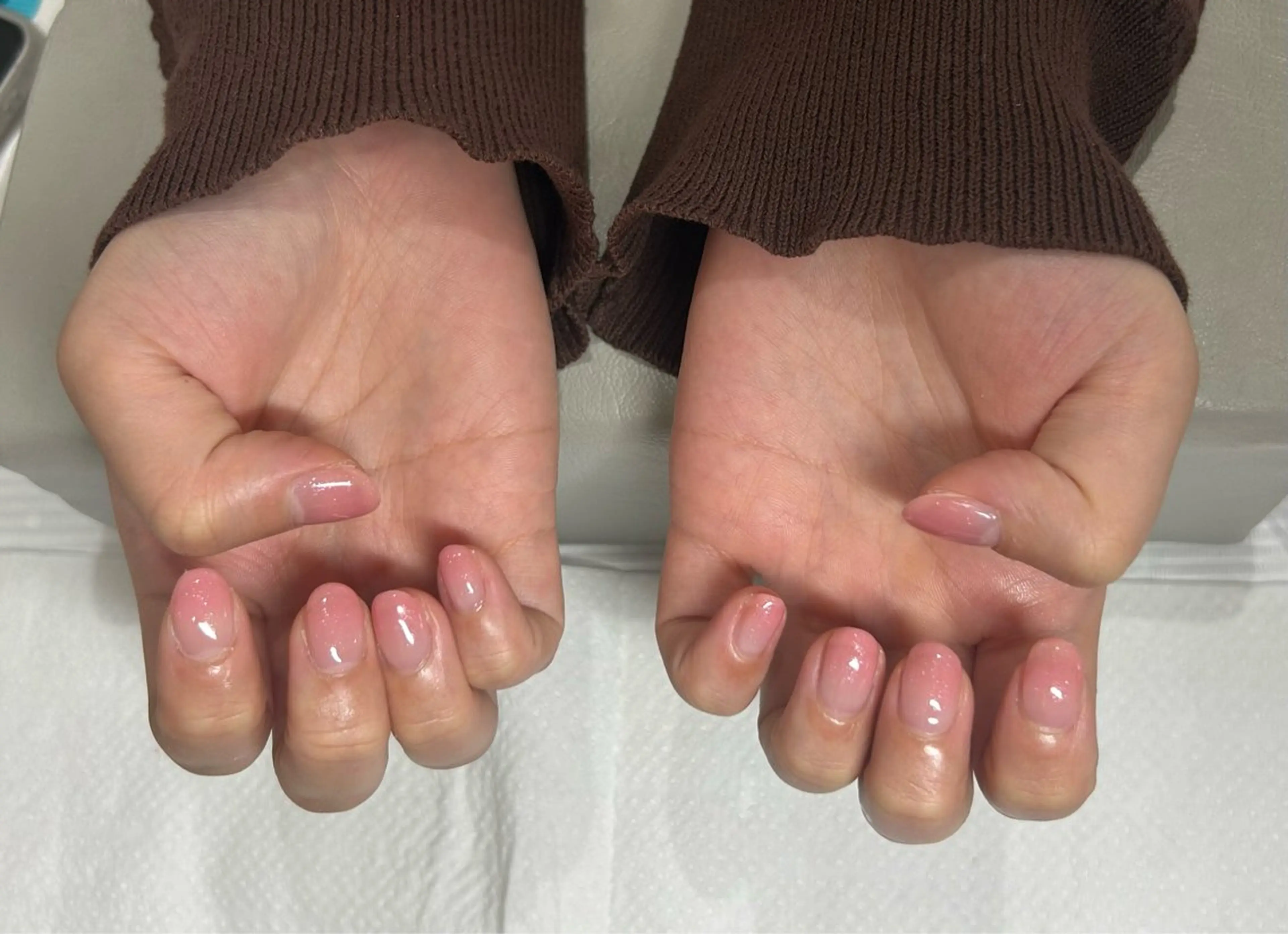 ネイル グラデーション 北千住 田中ひよりのネイルデザイン