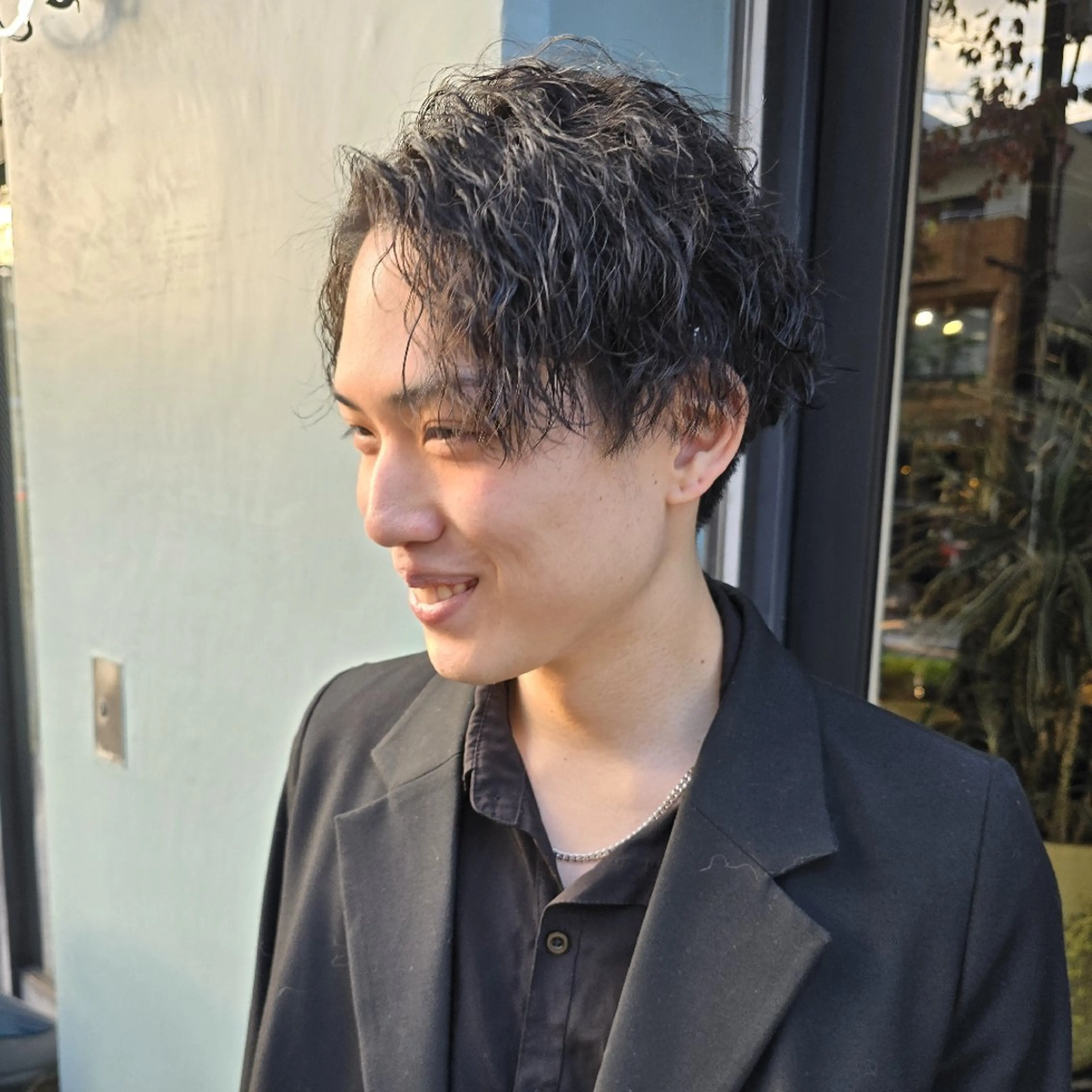 ショート パーマ ハヤシ マユ ✂ 府中美容室のヘアスタイル