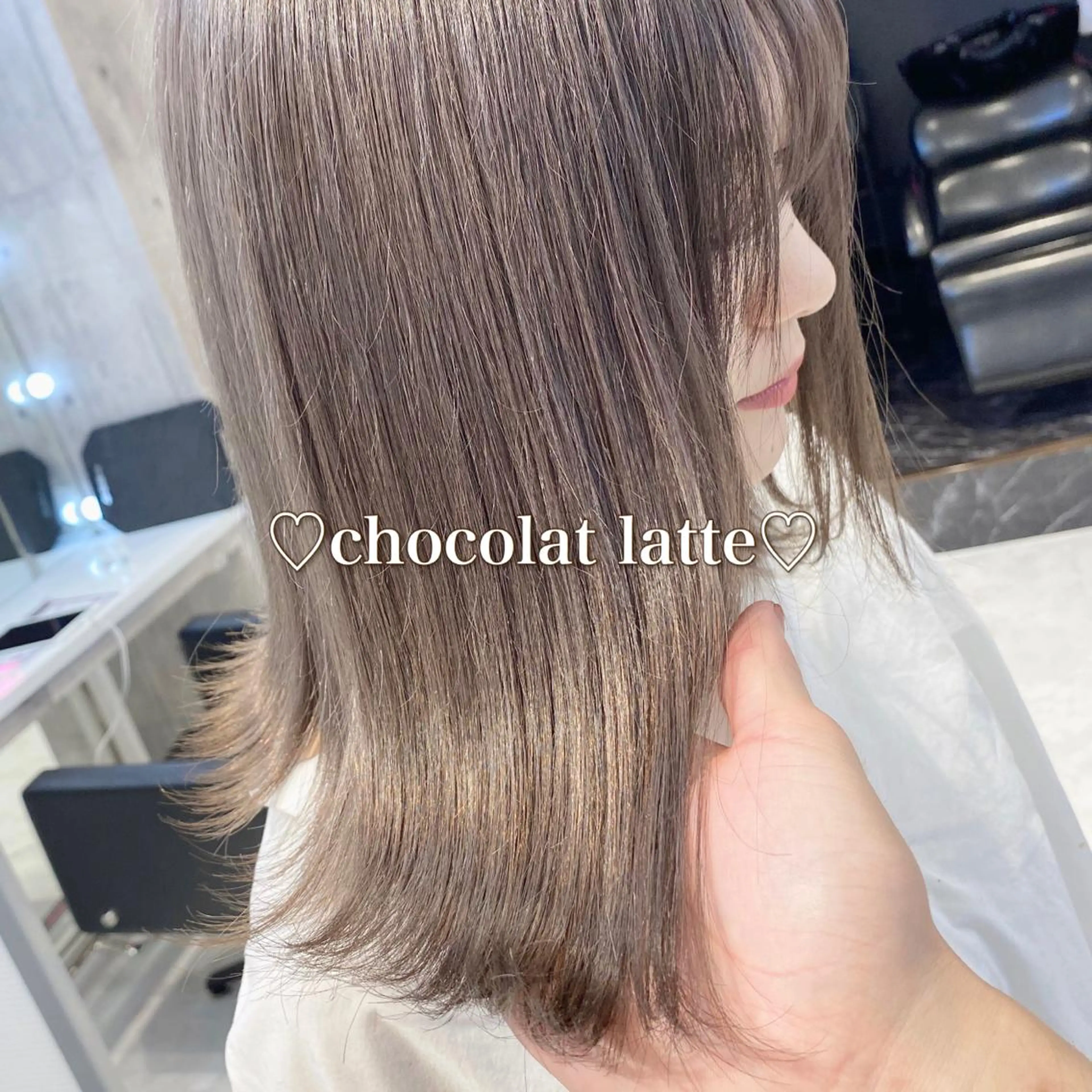 ミディアム カラー ヘアアレンジ メンズ キッズ お悩み解決美容師 💐AMIのヘアスタイル