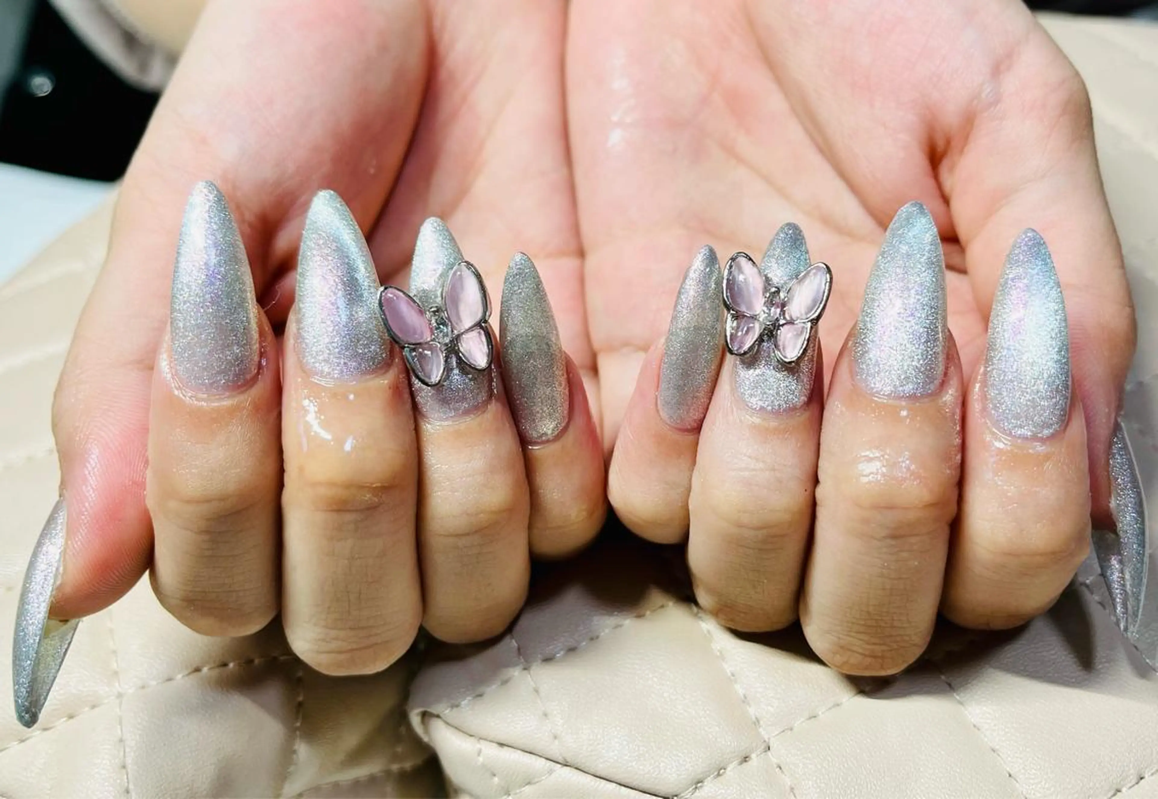 ネイル ハンドネイル goldgleams ちなのネイルデザイン