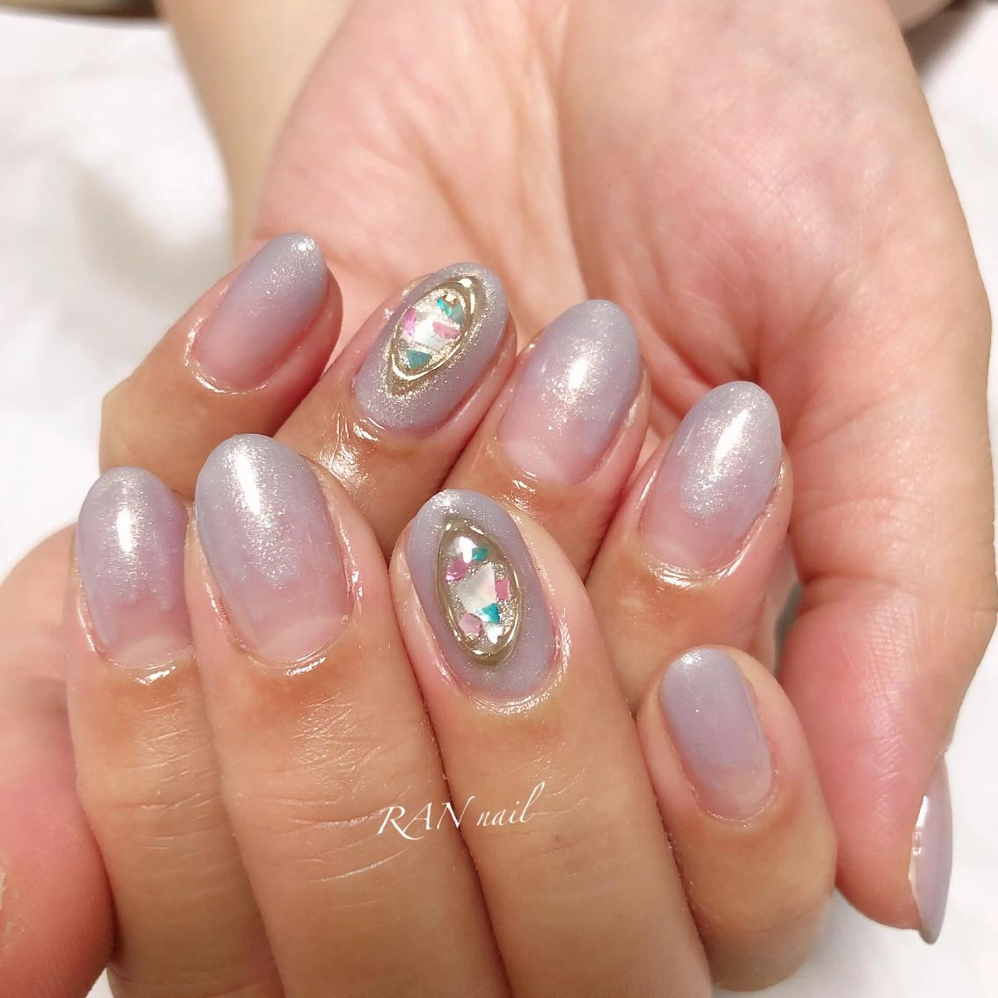 ネイル フットネイル グラデーション オフィスネイル 春ネイル 夏ネイル ハンドネイル フットネイル RAN nailのネイルデザイン
