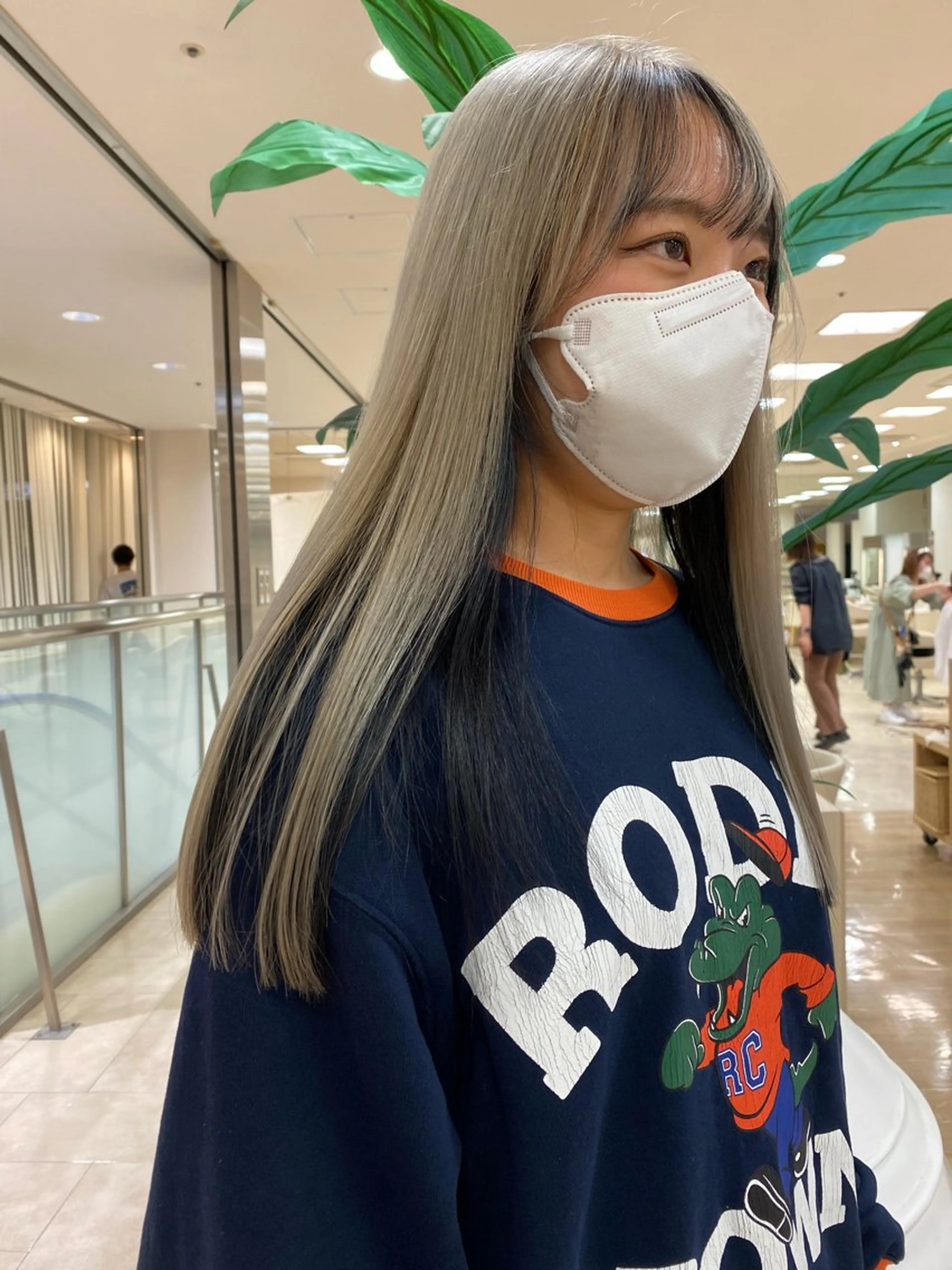 ロング カラー デザインカラー ブリーチ✨/似合わせ カラー🎀/Yuzuのヘアスタイル