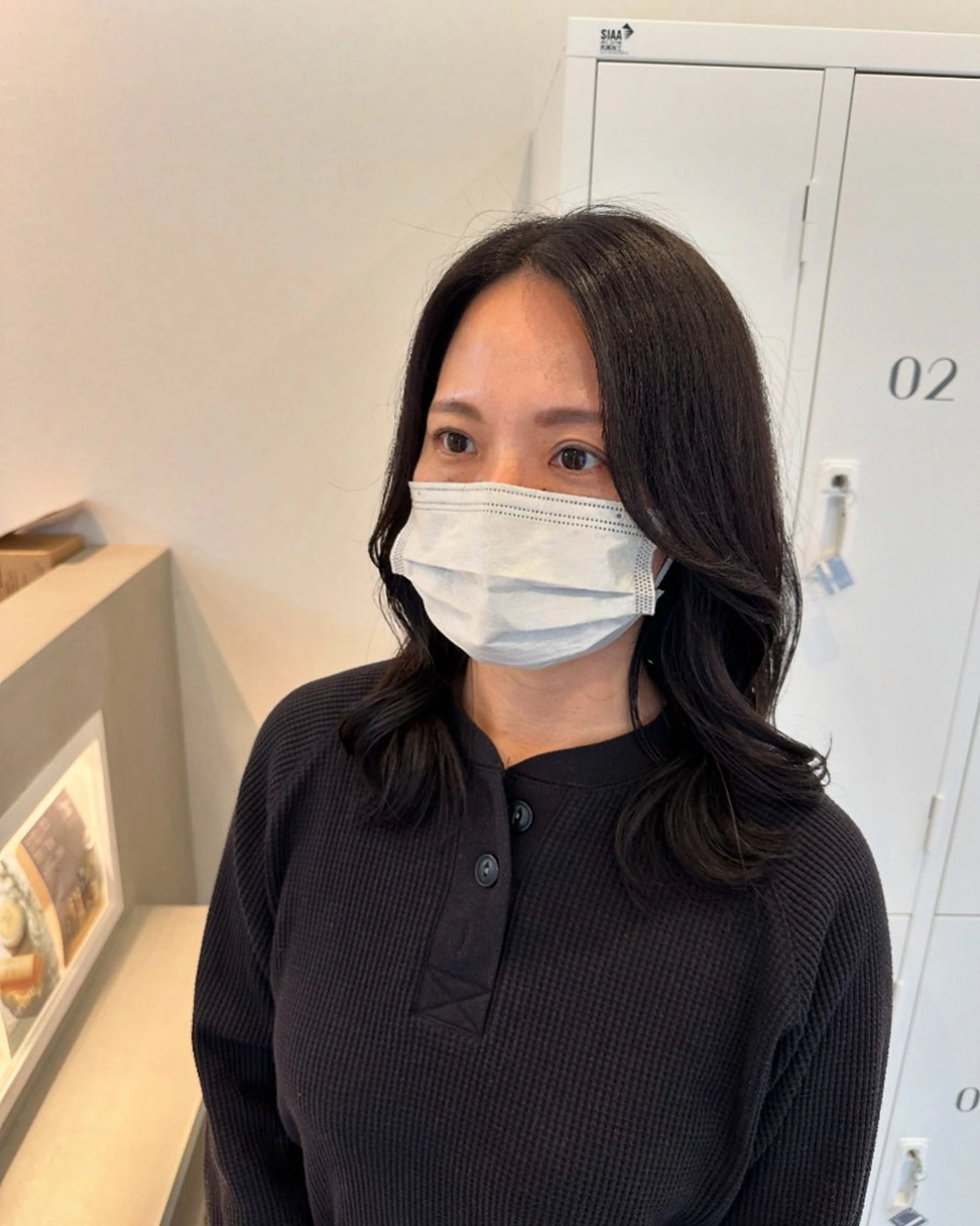 セミロング カラー くびれヘア 🫧SOYON non🫧のヘアスタイル