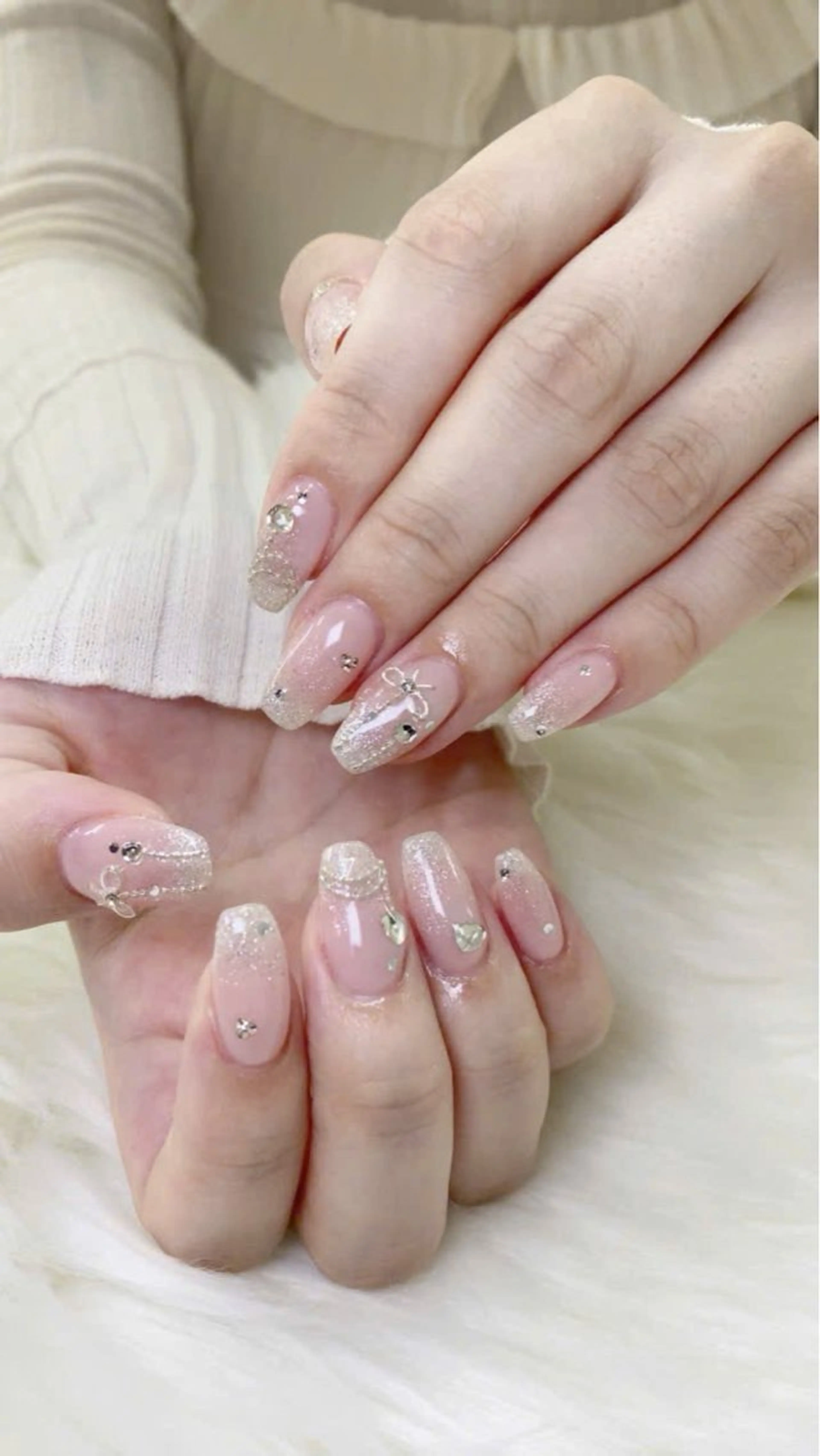 ネイル ハンドネイル ハンドケア Hara Nail 【パラジェル使用】のネイルデザイン