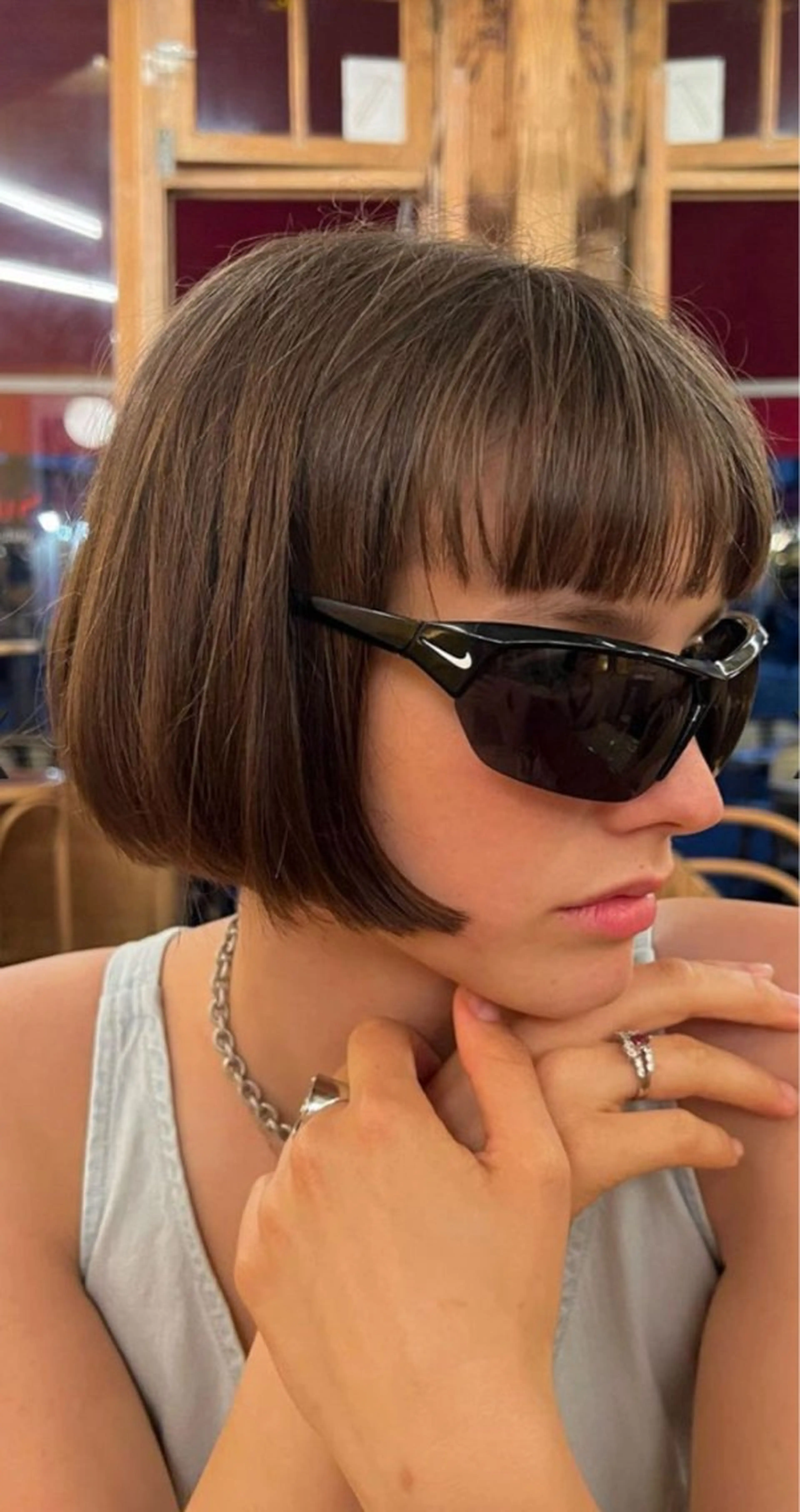 ロング ボブ 西宮北口/みなみのヘアスタイル