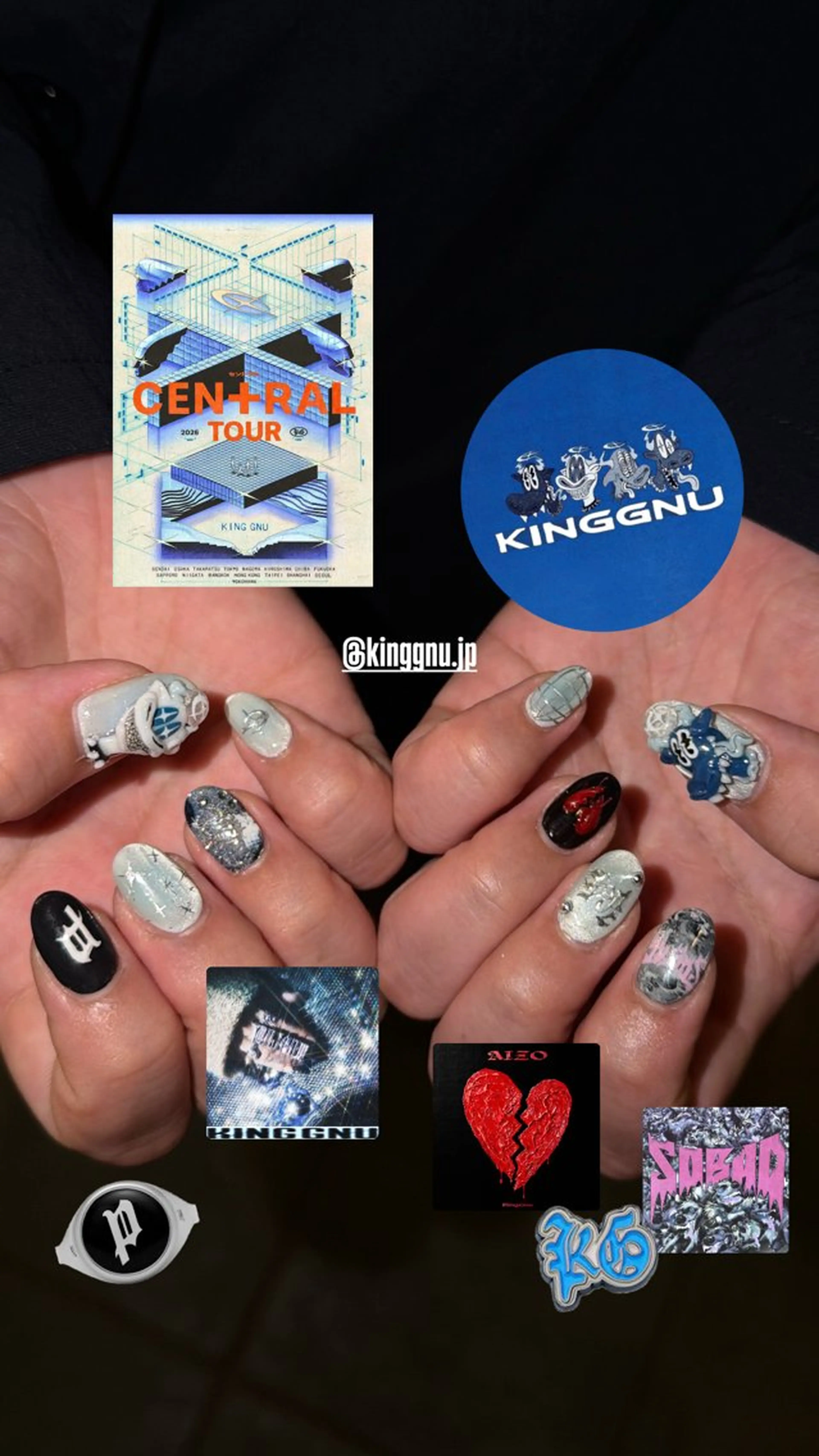 ネイル ハンドネイル ハンドケア 個性派✴︎ｼﾞｬｹ写 ﾈｲﾙ🦋mire-のネイルデザイン