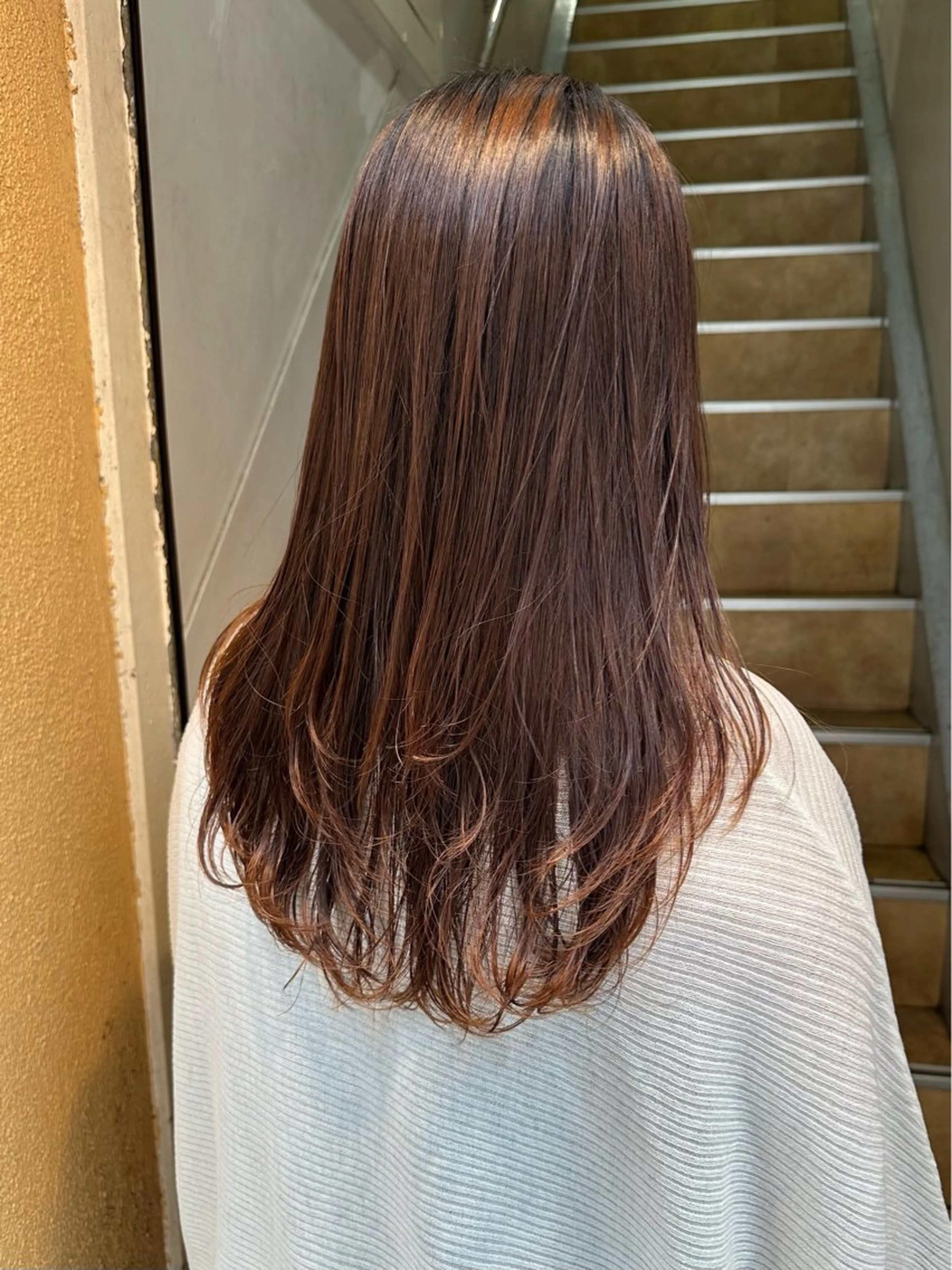 毛先ワンカールパーマの写真