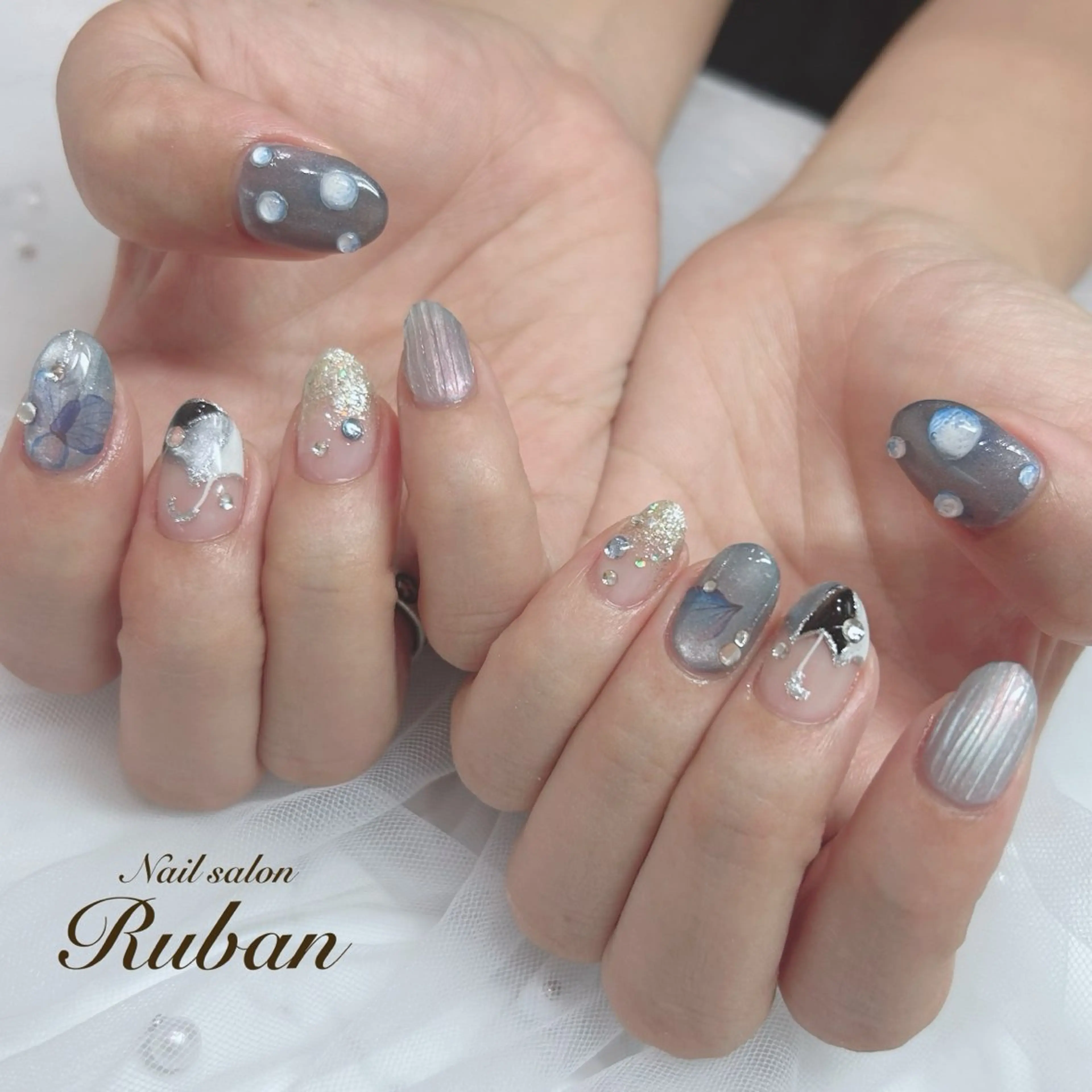 ネイル 持ち込み Nail salon Rubanのネイルデザイン