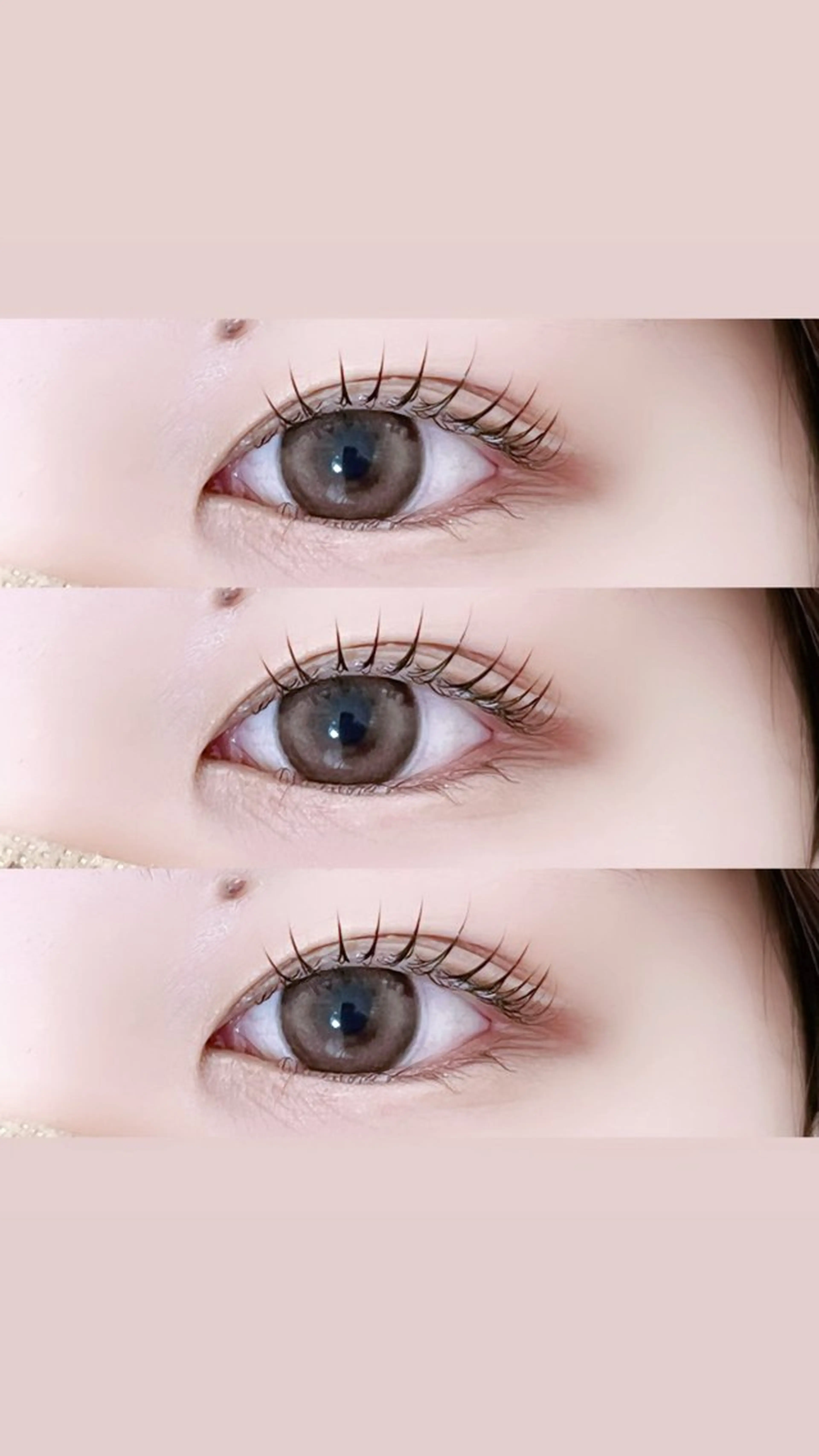 マツエク・マツパ 束感まつ毛 パリジェンヌラッシュリフト まつげパーマ 一重×まつ毛パーマ レイヤーカット┊ 透 明感カラー┊ YUIのヘアスタイル