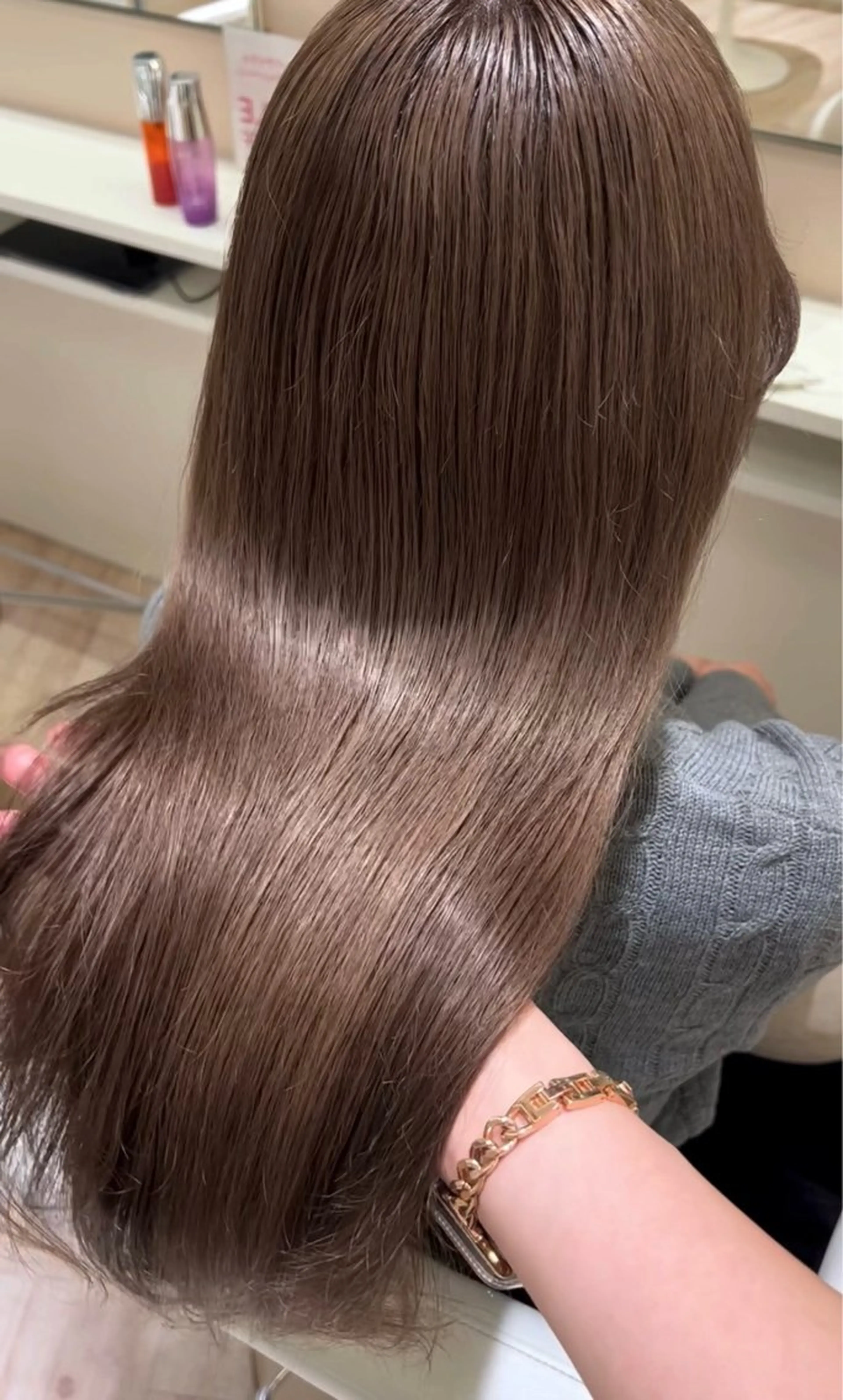 ロング カラー トリートメント parvemix平野 真央🎀💞のヘアスタイル