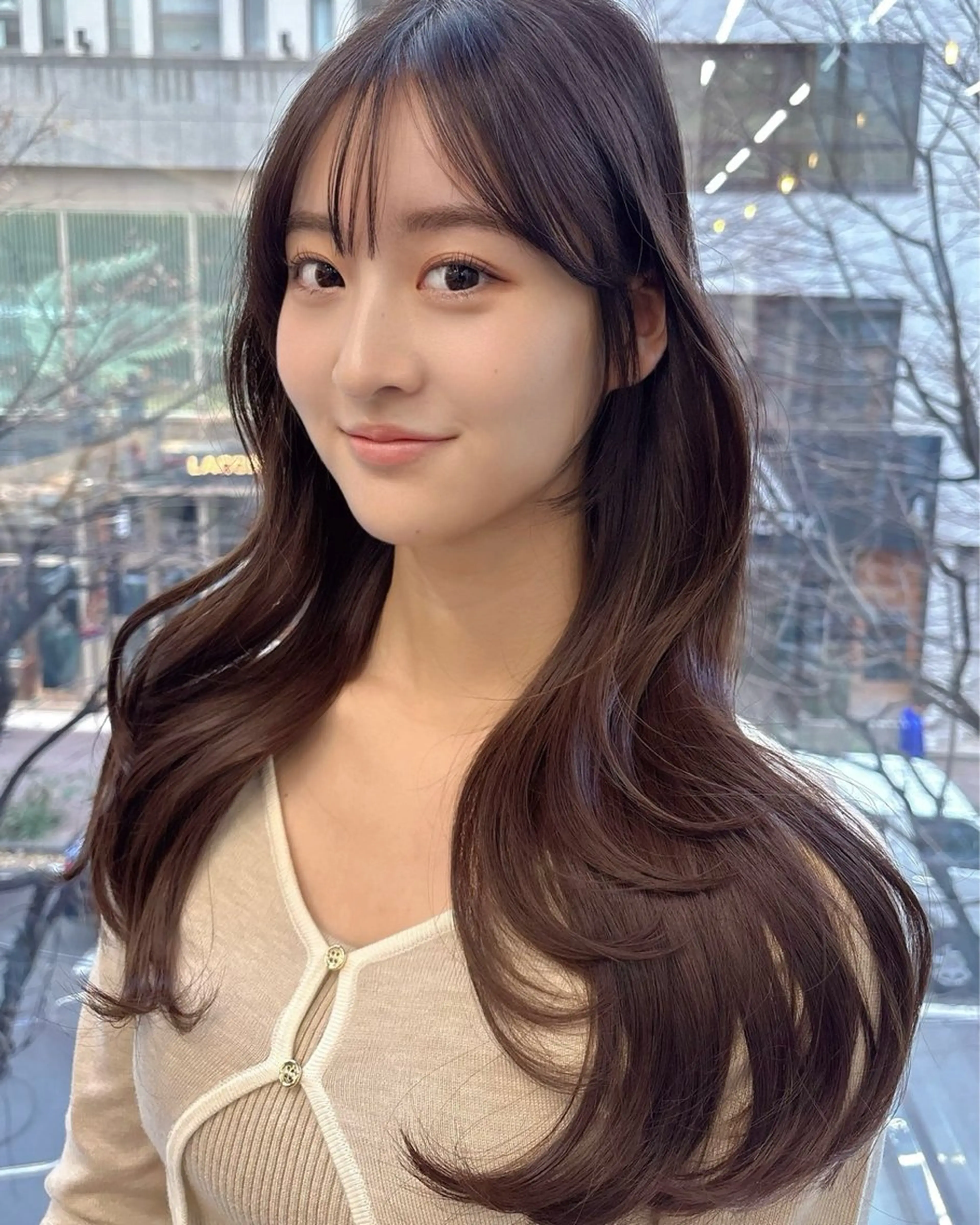 カラー 𝐀𝐑𝐈𝐒𝐀 🎀‎🤍銀座美容室のヘアスタイル