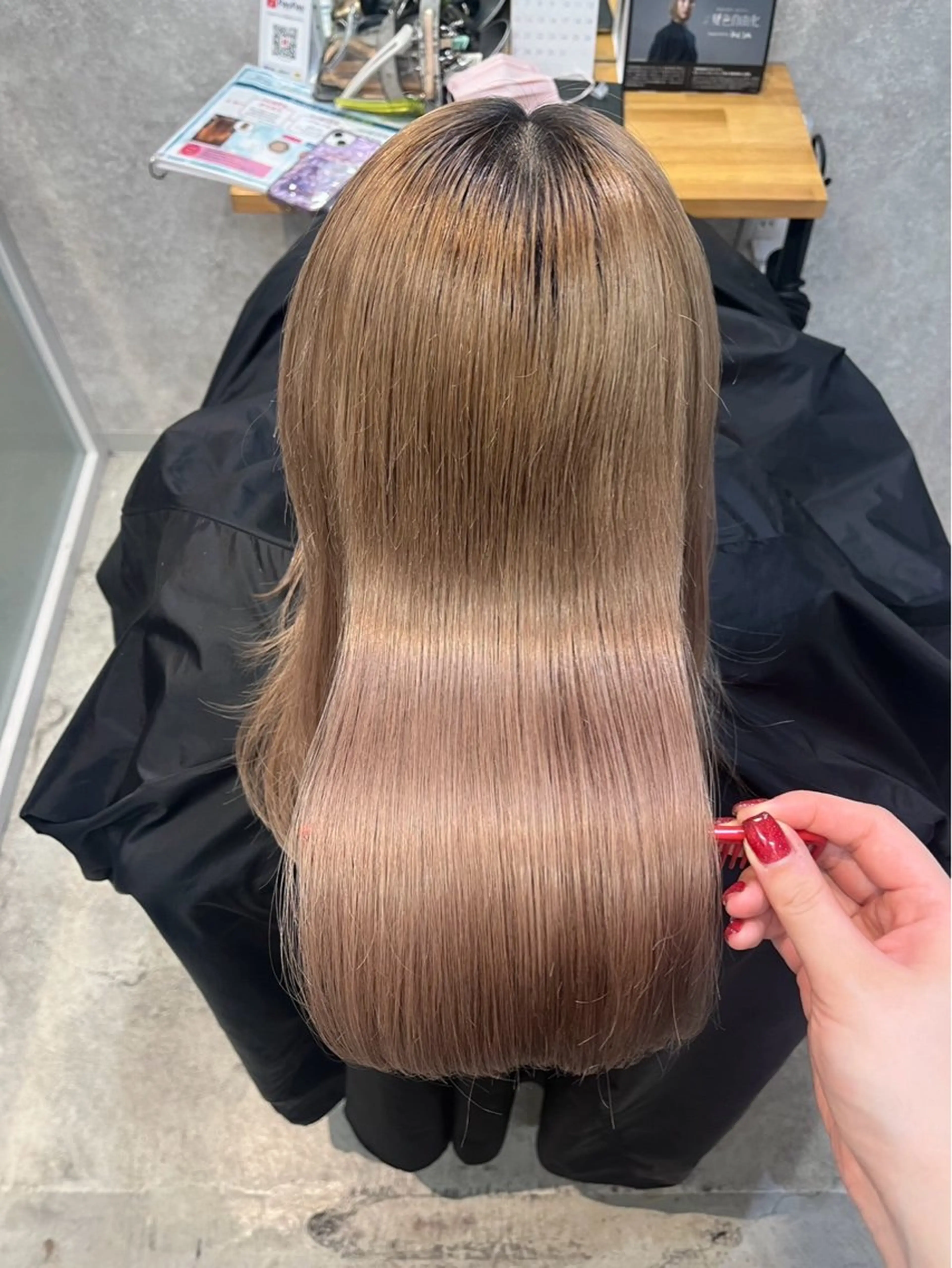 カラー 秋谷 威晴のヘアスタイル