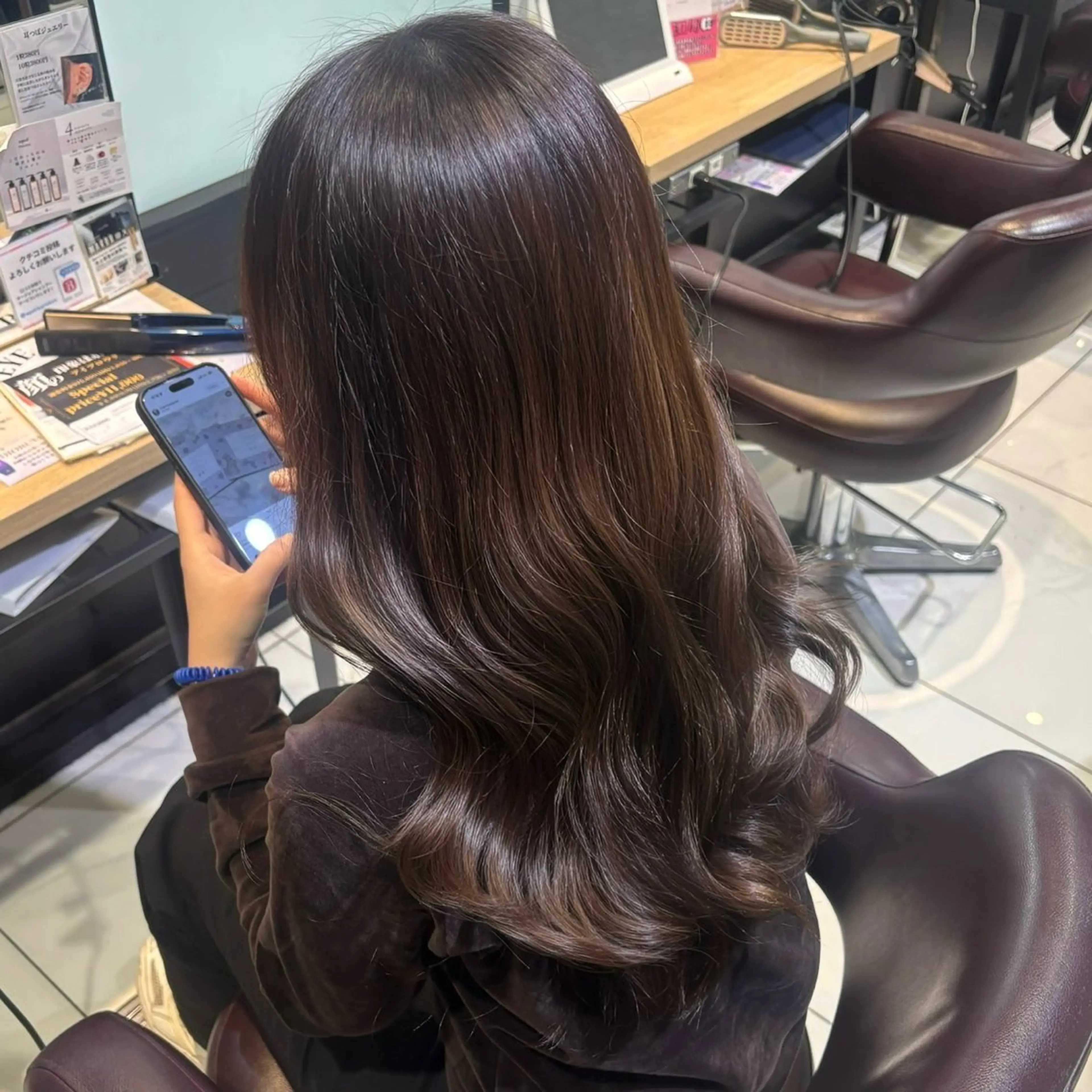 ロング カラー ヘアカラー 🎀韓国風艶髪カラー 🎀/島村美雨のヘアスタイル
