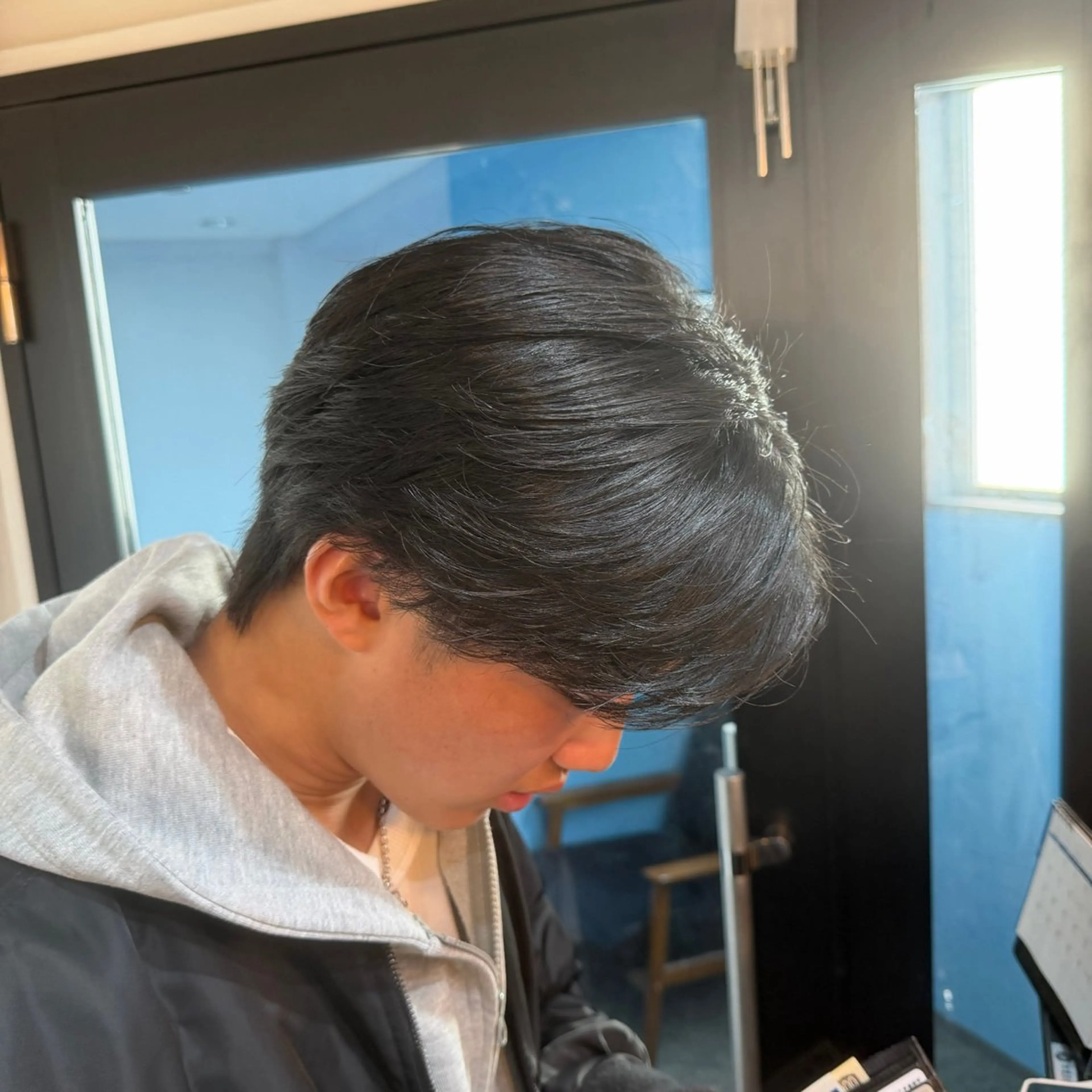 【✨️ご新規様限定✨️】メンズカット＋縮毛矯正#曲がる縮毛矯正#髪質改善の写真