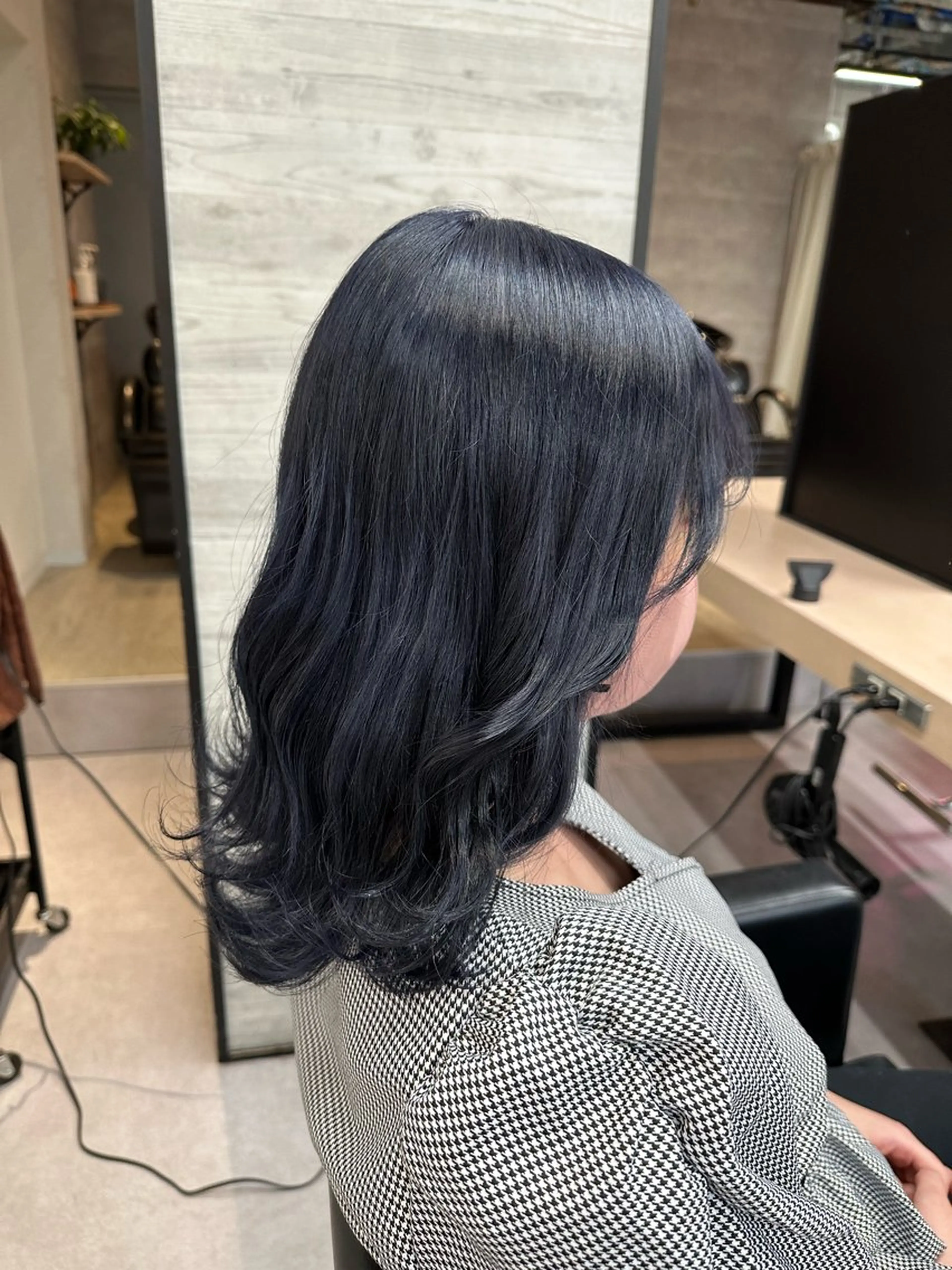 ミディアム カラー ミディアムパーマ アディクシーカラー ブリーチ ダブルカラー 縮毛矯正 🪞個室サロン/韓国 艶髪/keito🪞のヘアスタイル