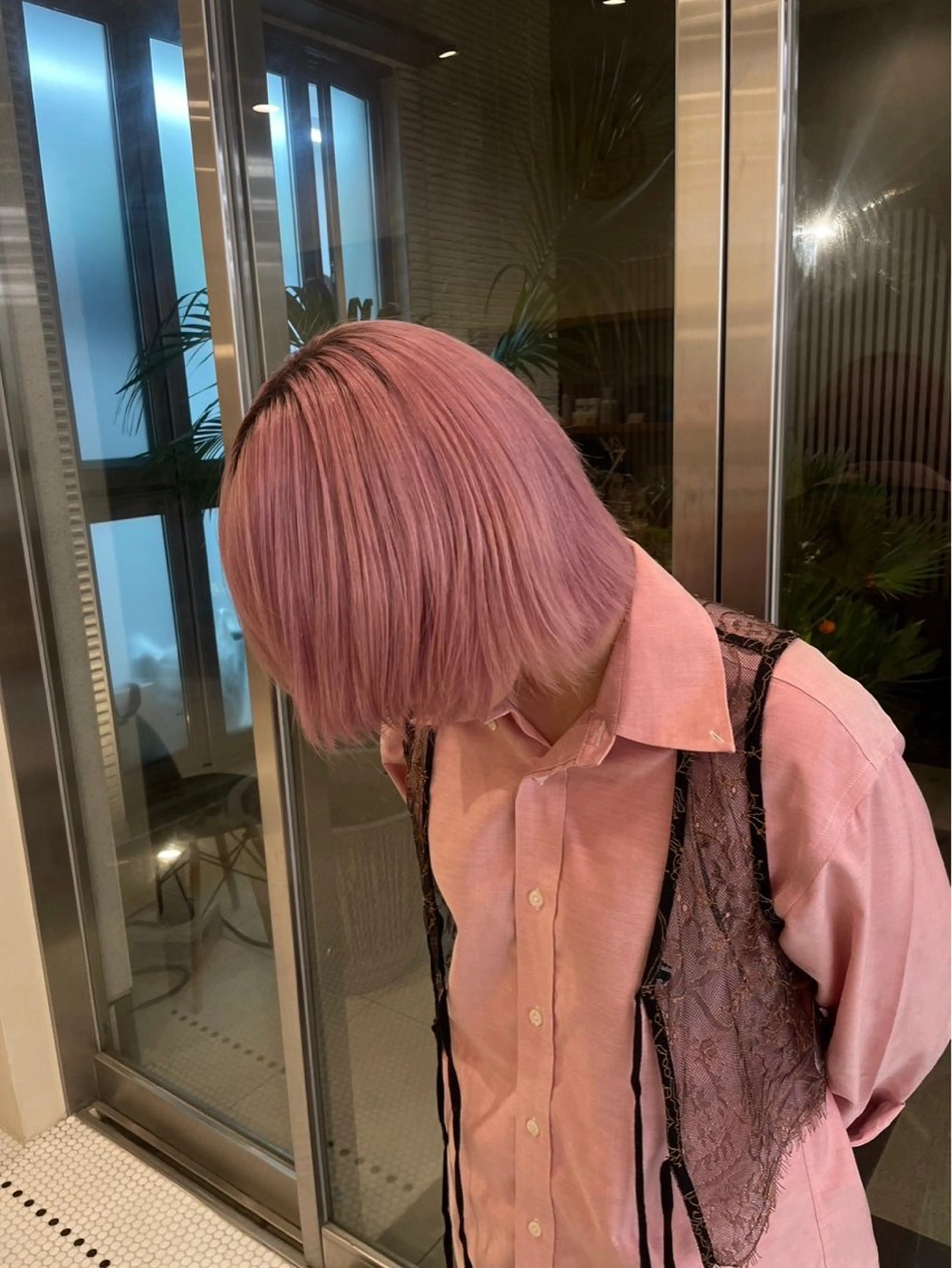 カラー ヘアカラー 山下 莉歩のヘアスタイル