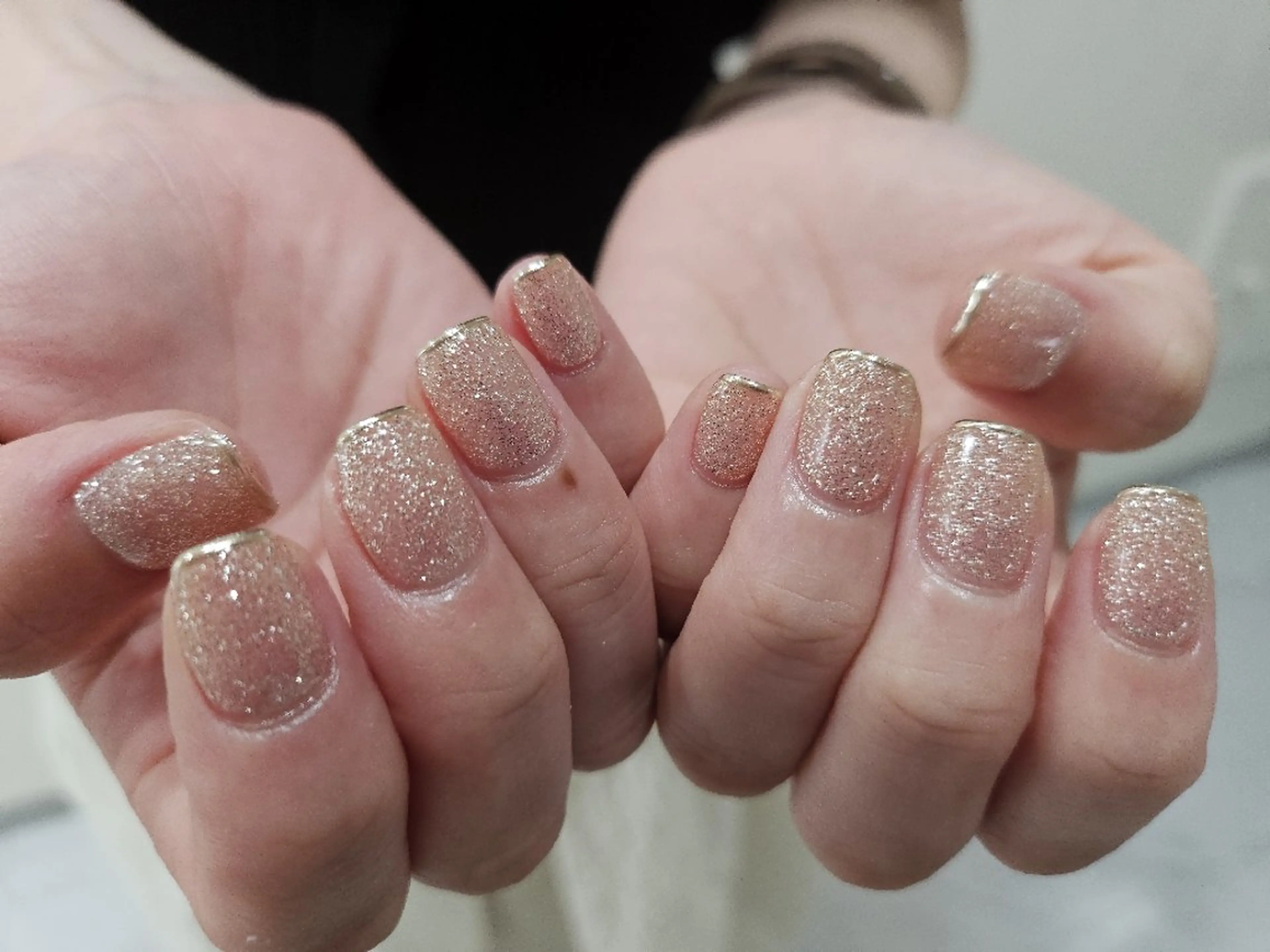 ネイル フラッシュネイル フレンチネイル ジェルネイル ミラーネイル オフィスネイル puku nail 🌼kazu🌼のネイルデザイン