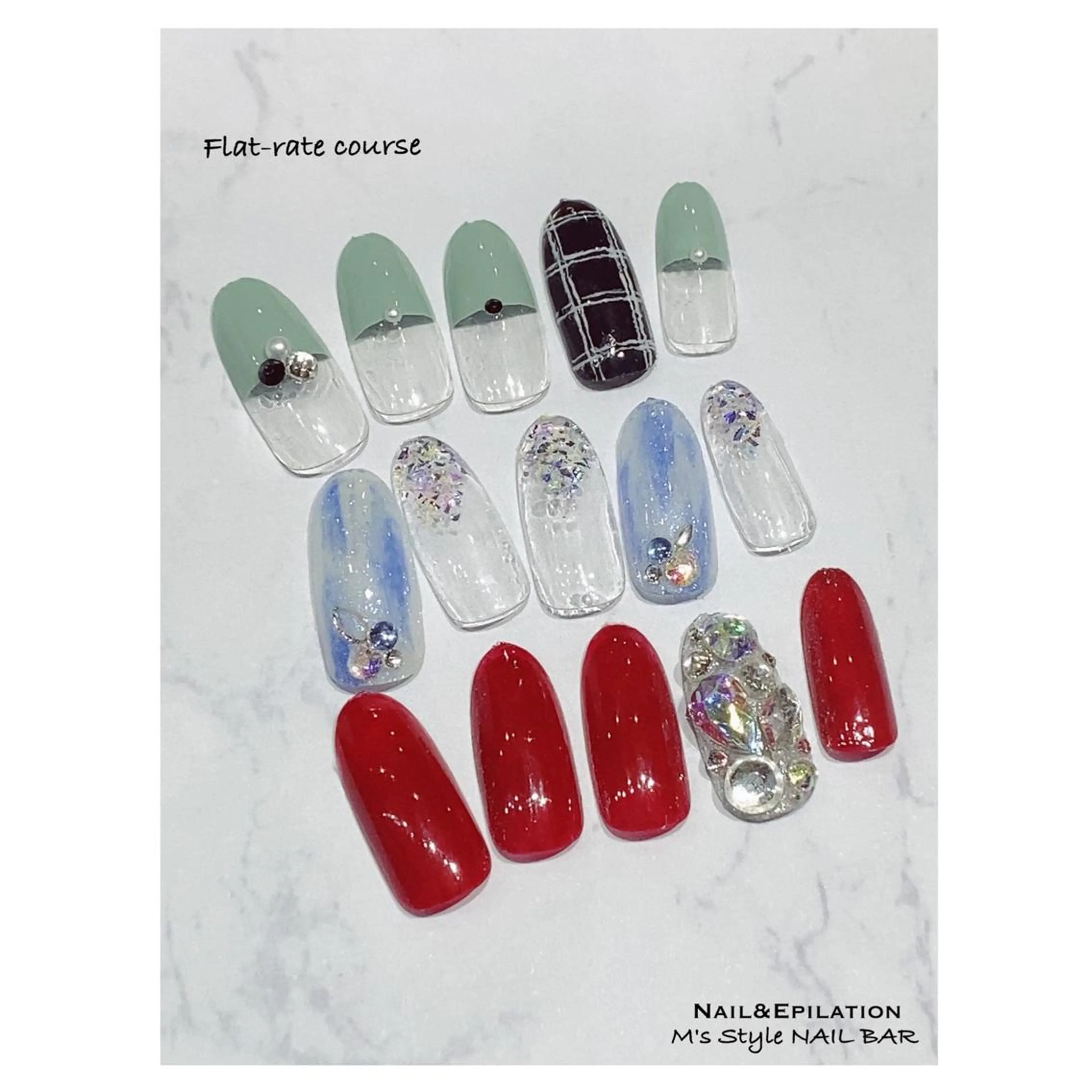 ネイル 成人式 韓国ネイル ロングネイル マグネットネイル ミディアムネイル ハンドネイル M's Style NAIL BARのネイルデザイン